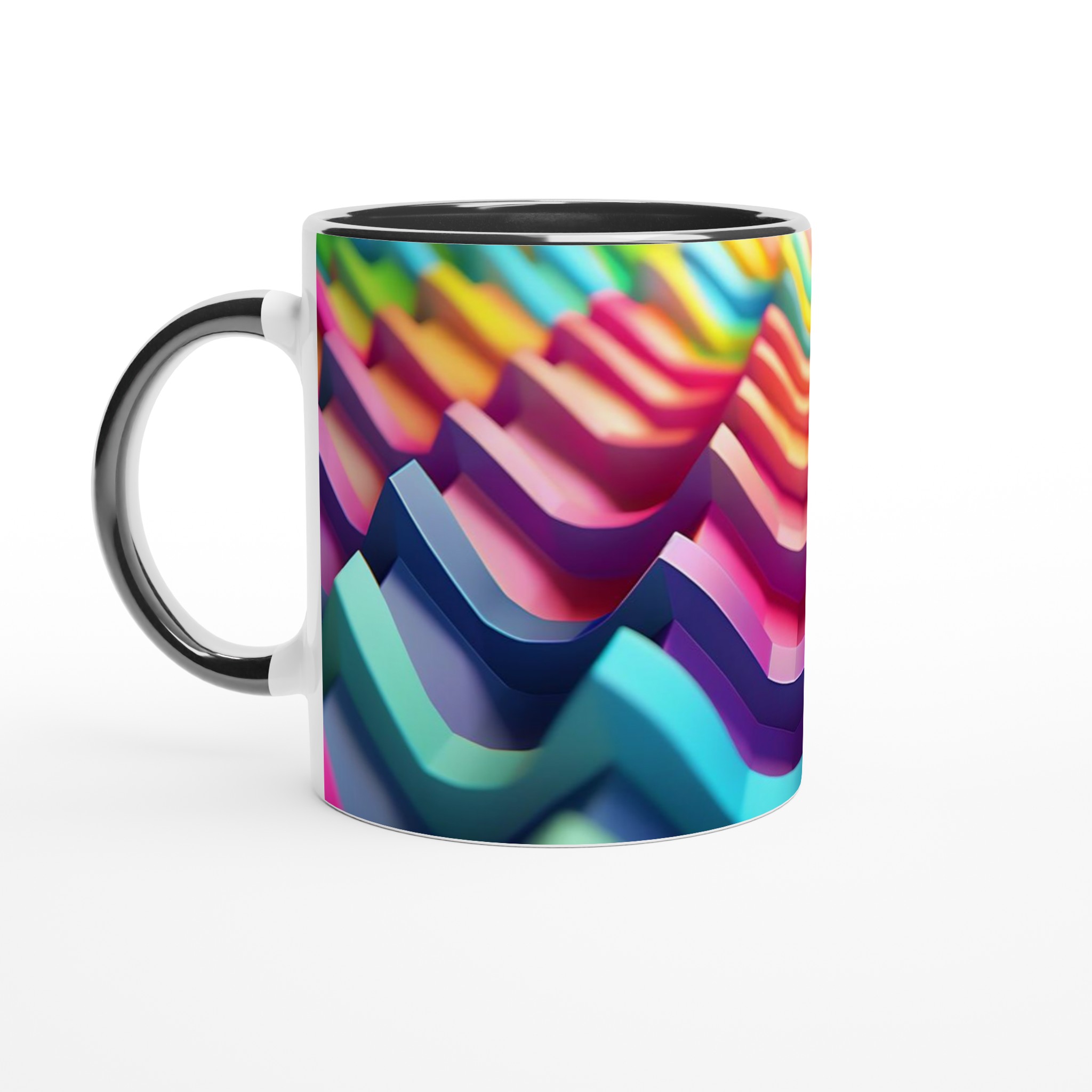 Färgglad Vågmugg i Keramik – 11oz Kaffemugg i 7 Livfulla Färger för Din Unika Stil 4 209d733e-ffed-4c04-a7a7-f8e732c7c539