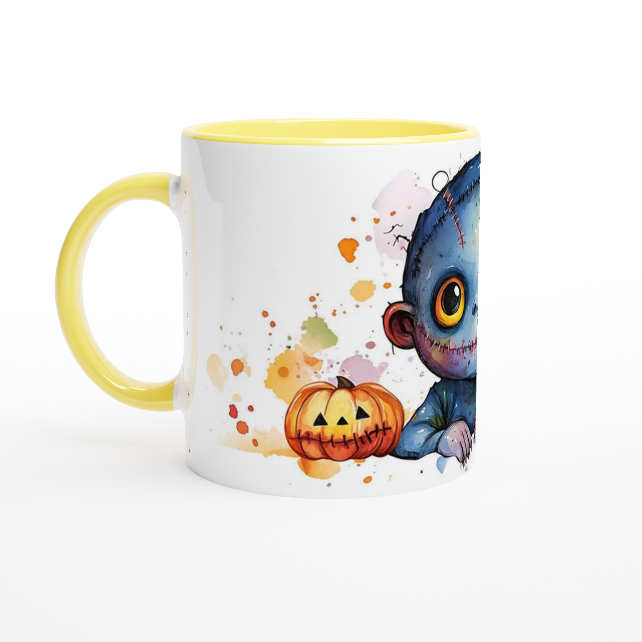 Söt Frankenstein Mugg – Unik Halloween Design på 11oz Keramisk Mugg 3 20c78eee-2029-4b95-861d-79ad49de55a0