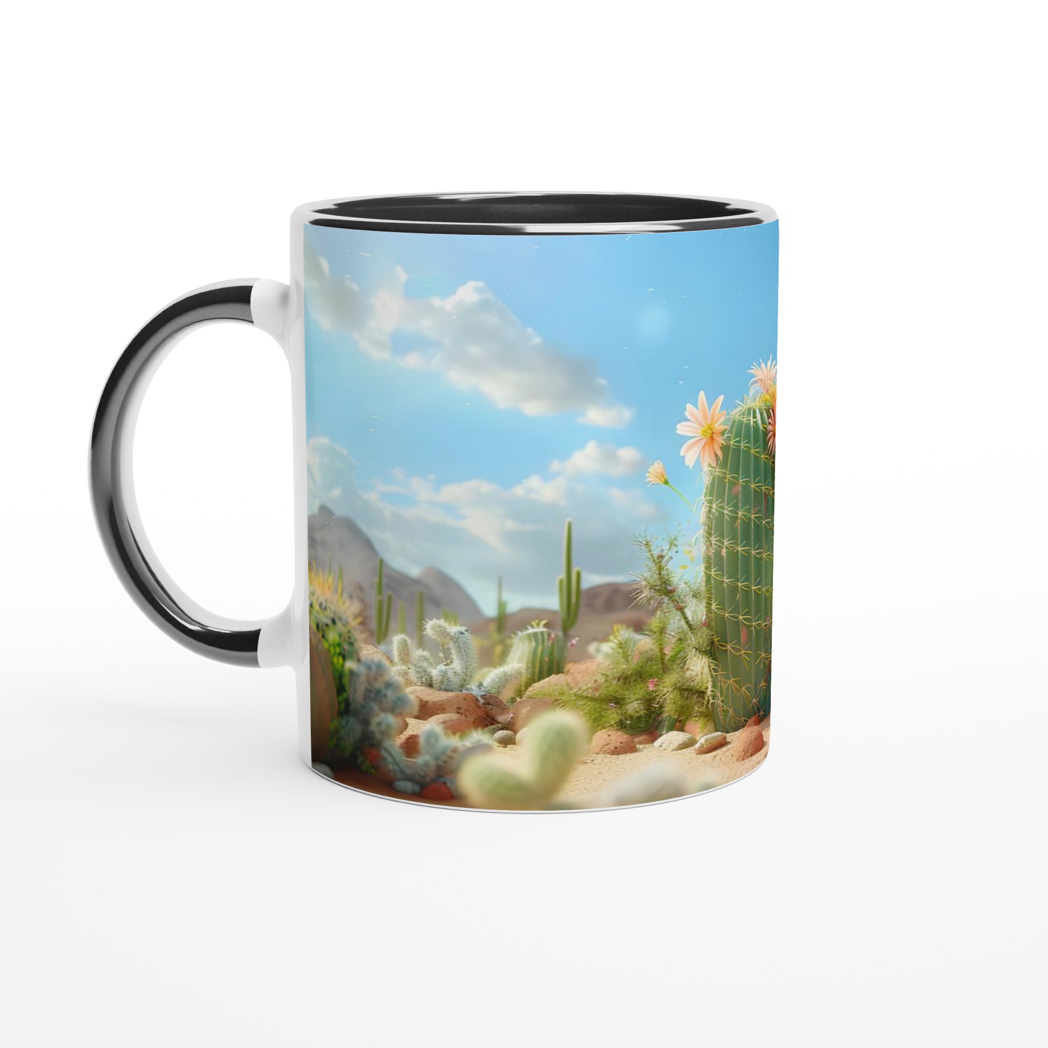 Kaktusblommor 11oz Keramikmugg - En Ökenoas för Din Kaffestund 4 20e9abf8-9da1-4d74-ac13-3d7ba5784162
