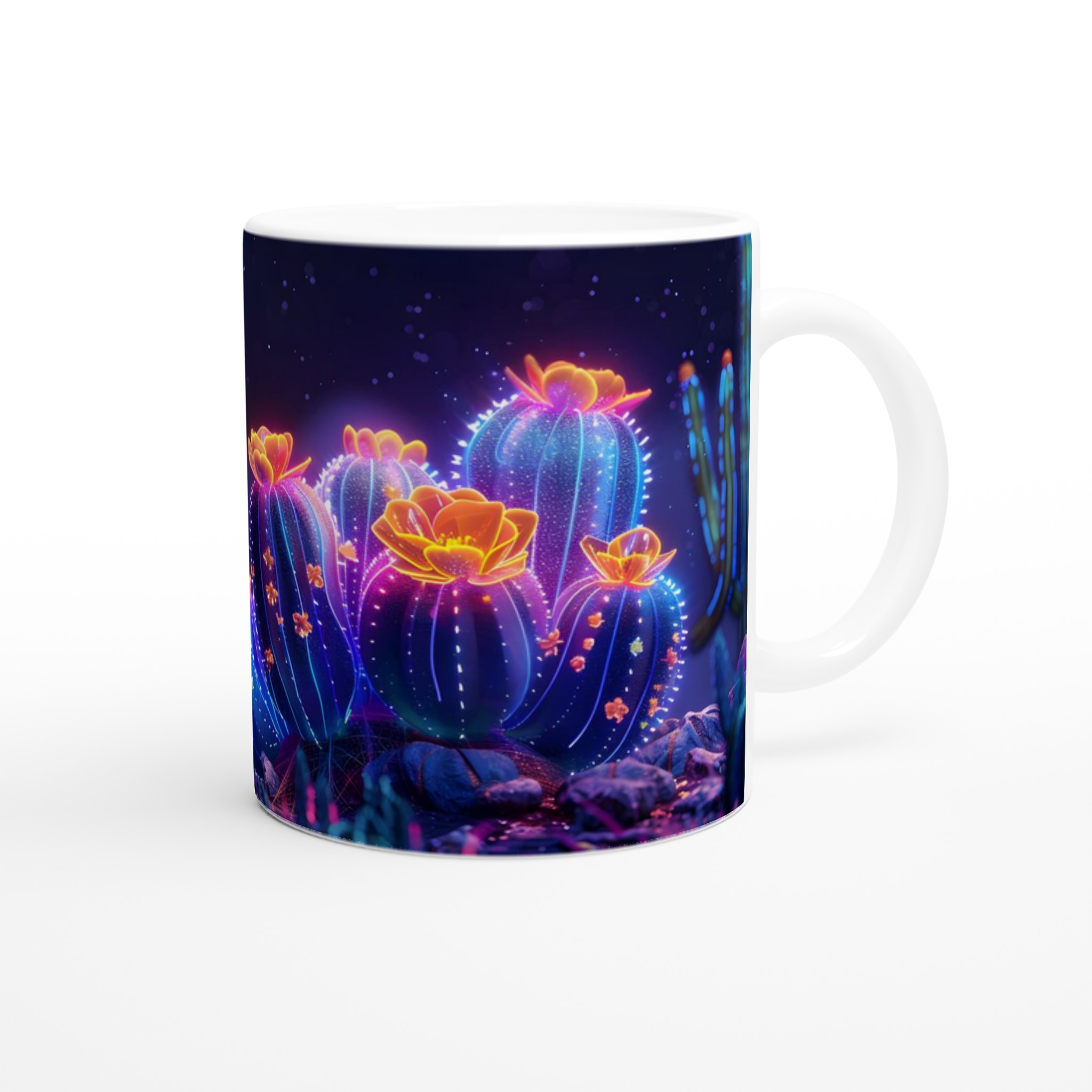 Neon Cactus Drömmugg: 11oz Keramikmugg i Valfri Färg – Lys upp Din Dag! 9 210d3d07-7b19-4658-ad6a-7e858a998926