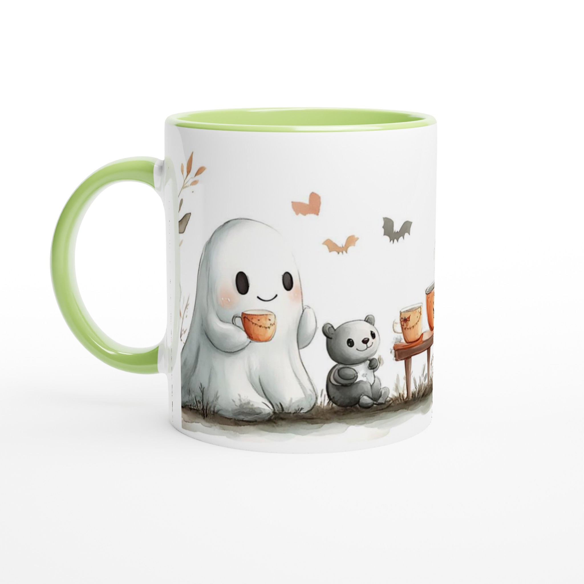 Mysig Halloween Mugg med Spöken & Pumpa – Välj din Färg för en Unik Fikastund! 7 21384401-4a22-4faa-9ccd-795b96e25c99