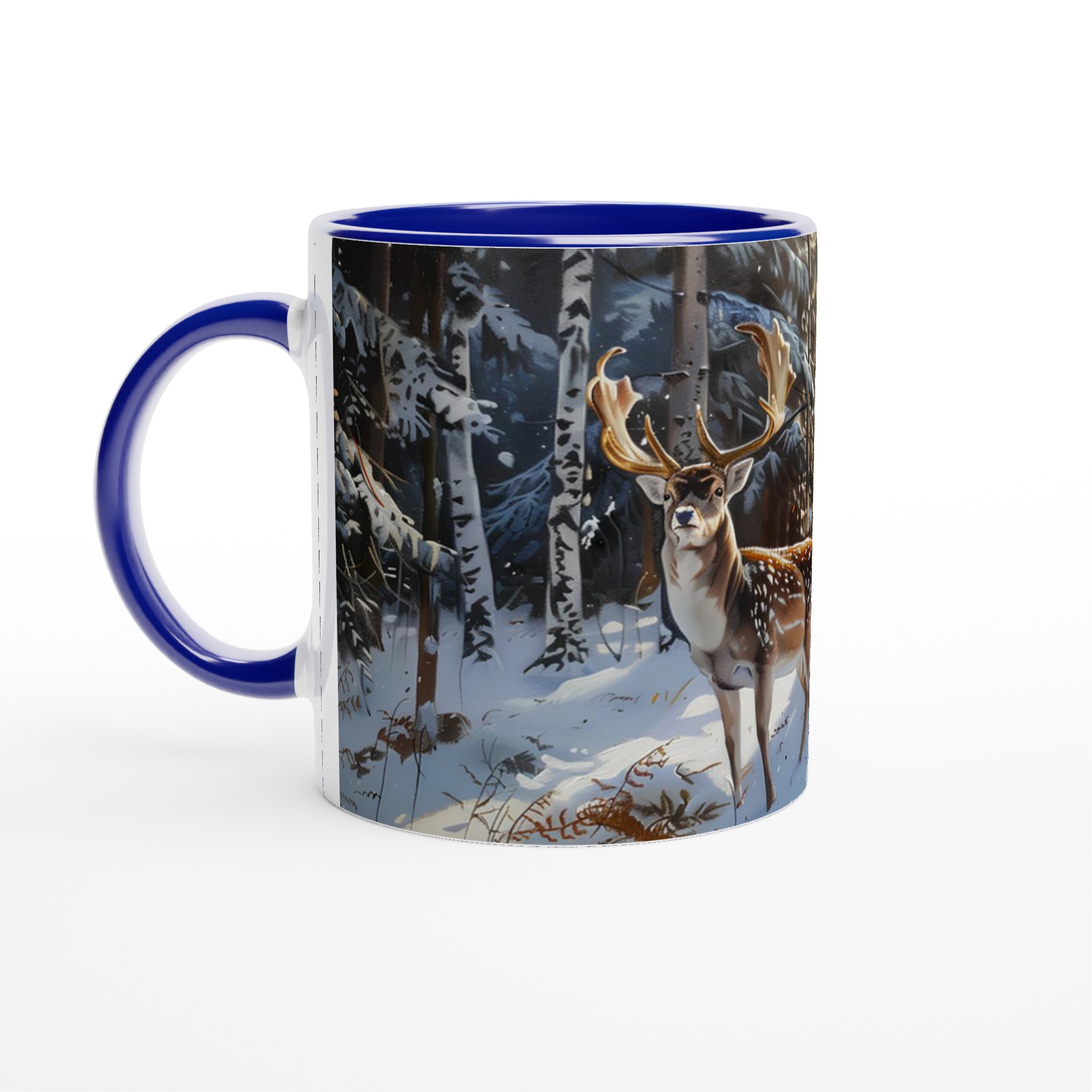Vinterhjort i Snölandskap 11oz Keramikmugg – Din Favorit för Varma Drycker 2 2142fdd6-e23e-4cf5-b533-cbfbd225b0f1