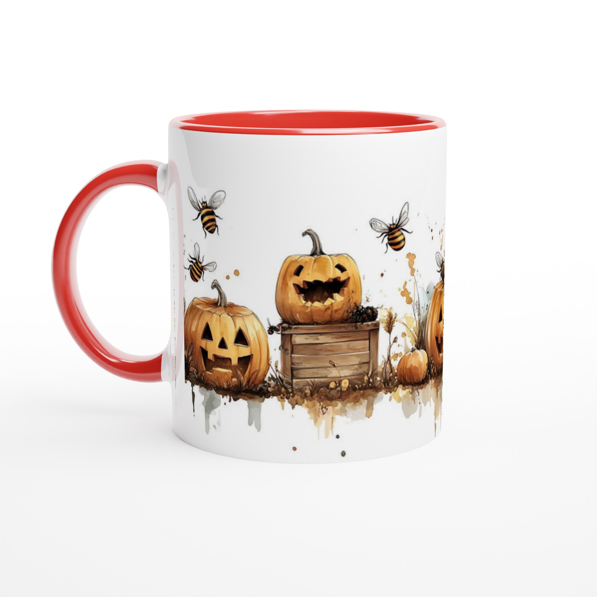 Bus eller godis? Rolig Halloween Pumpa Mugg – Välj din färg! 5 21637610-1a78-4403-acbb-c20ecaf9ec0a