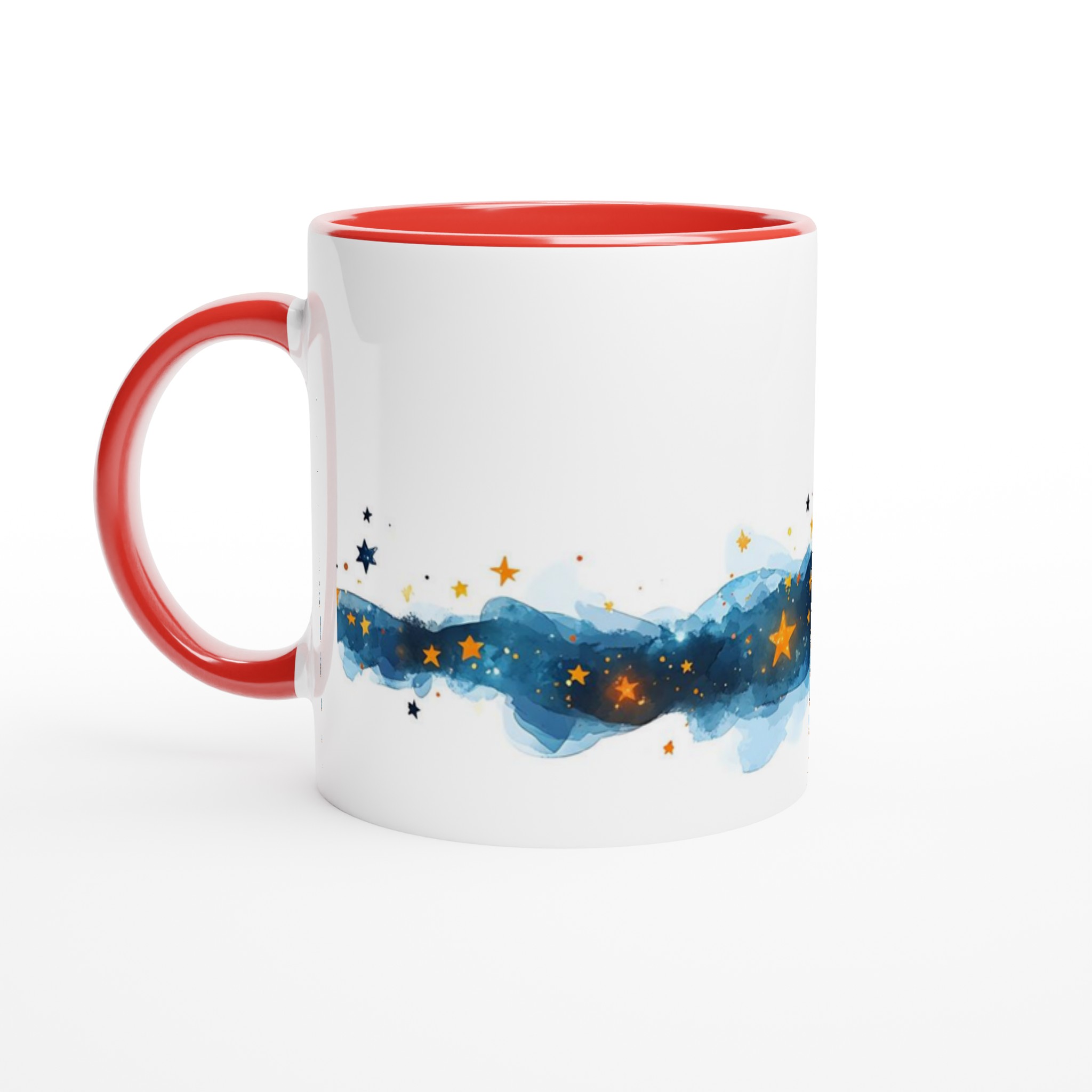 Mystisk Häxa & Stjärnhimmel 11oz Keramisk Mugg – Drömsk Akvarellkonst i Valfri Färg 5 217b71e7-d0c3-42d0-b0d5-7d18f0b19523