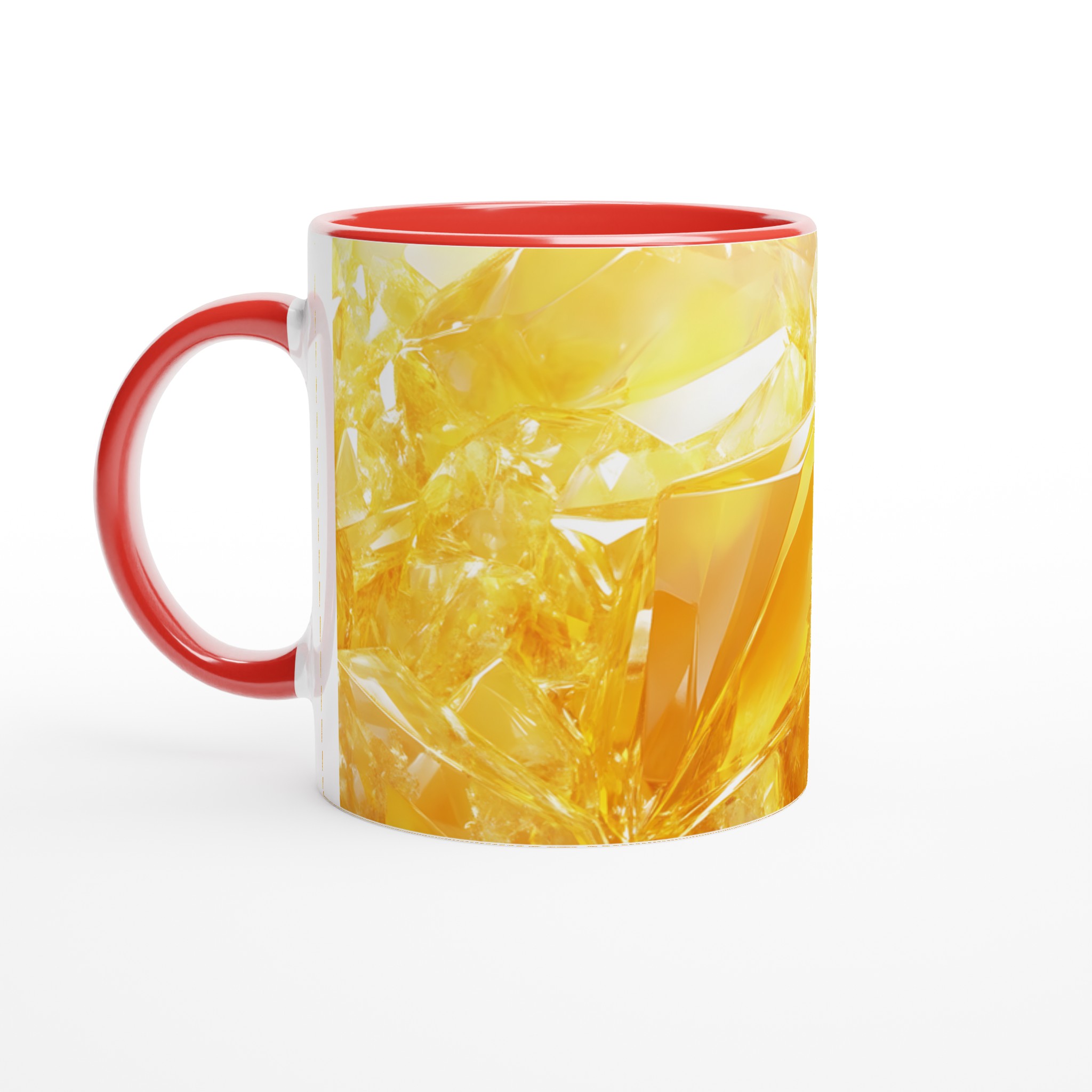 Guldgnistrande 11oz Keramikmugg – Din Kaffestund, Strålande i Gult eller Ditt Val av Färg! 5 218e9b00-aee3-4a6c-8ef3-53b7e5743834