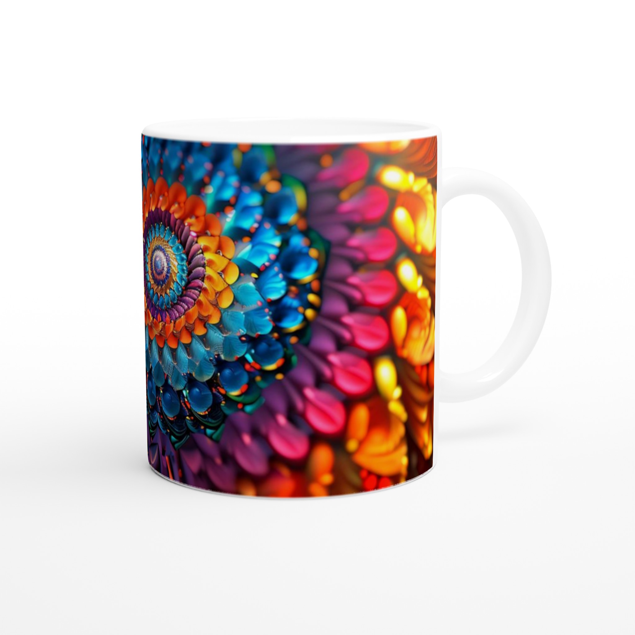 Abstrakt Mandala 11oz Keramikmugg – En Explosion av Färg & Design 9 21bd46d9-c8ca-4e93-813d-f37491107672