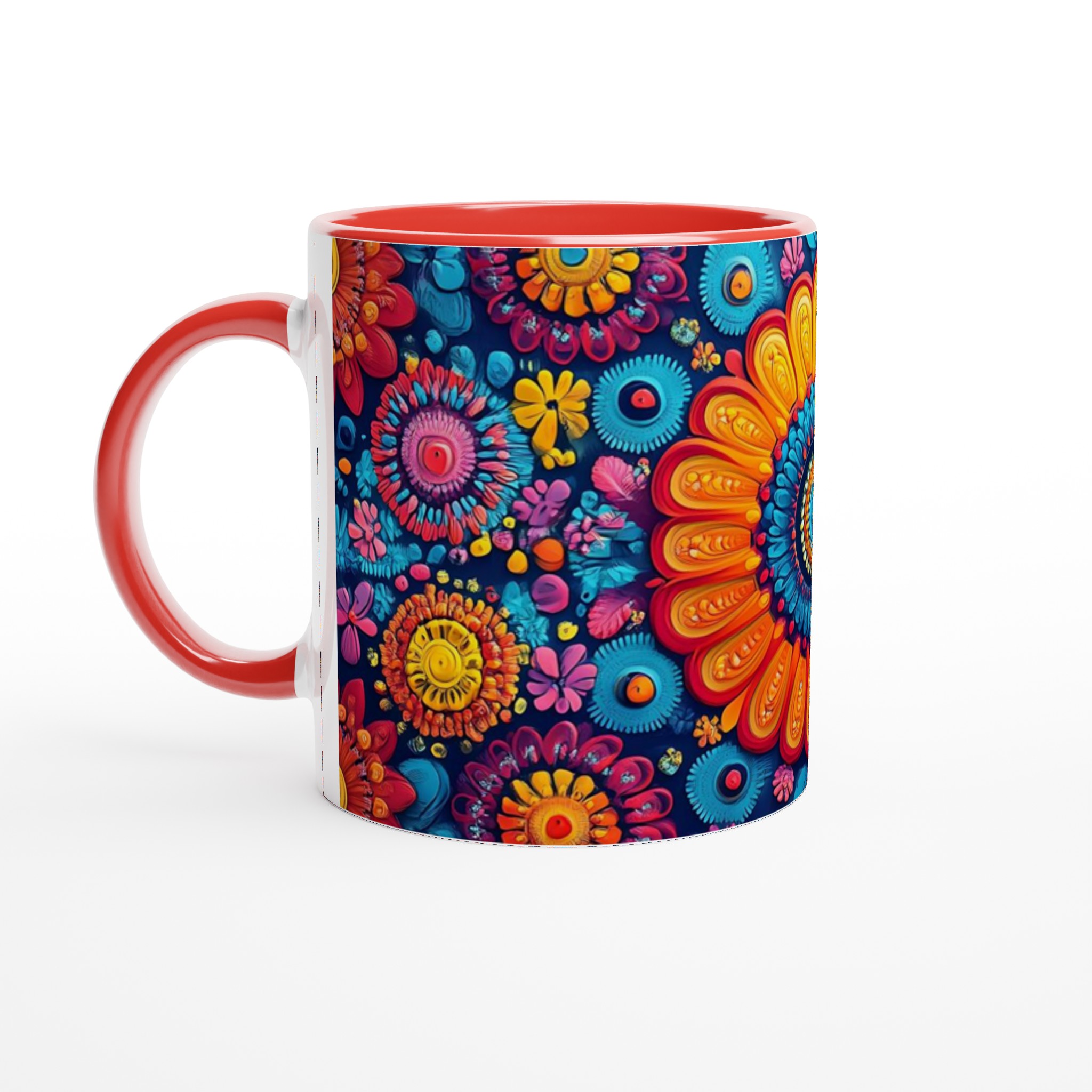 Mexican Fiesta Floral Mugg – Livfulla färger för din vardag 5 21be16e8-a765-4120-9753-59ae4172b8d2