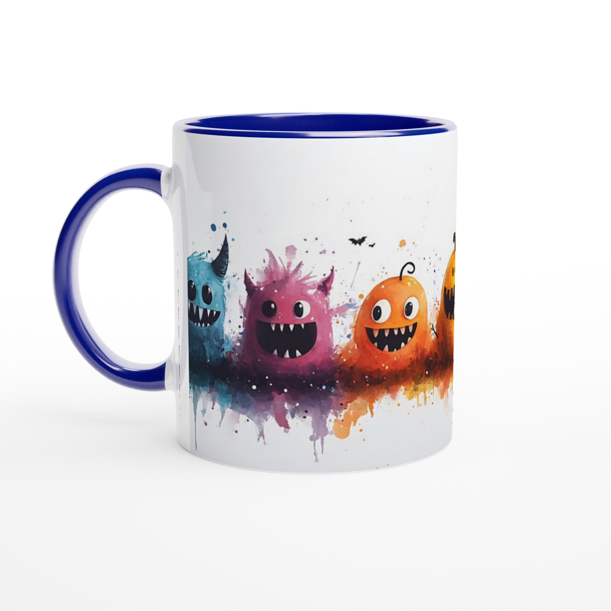 Busiga Halloweenmonster Mugg – 11oz Keramisk Kaffemugg i ditt val av sju färger 2 21bebe06-1cd9-46ca-8875-83baa566796f