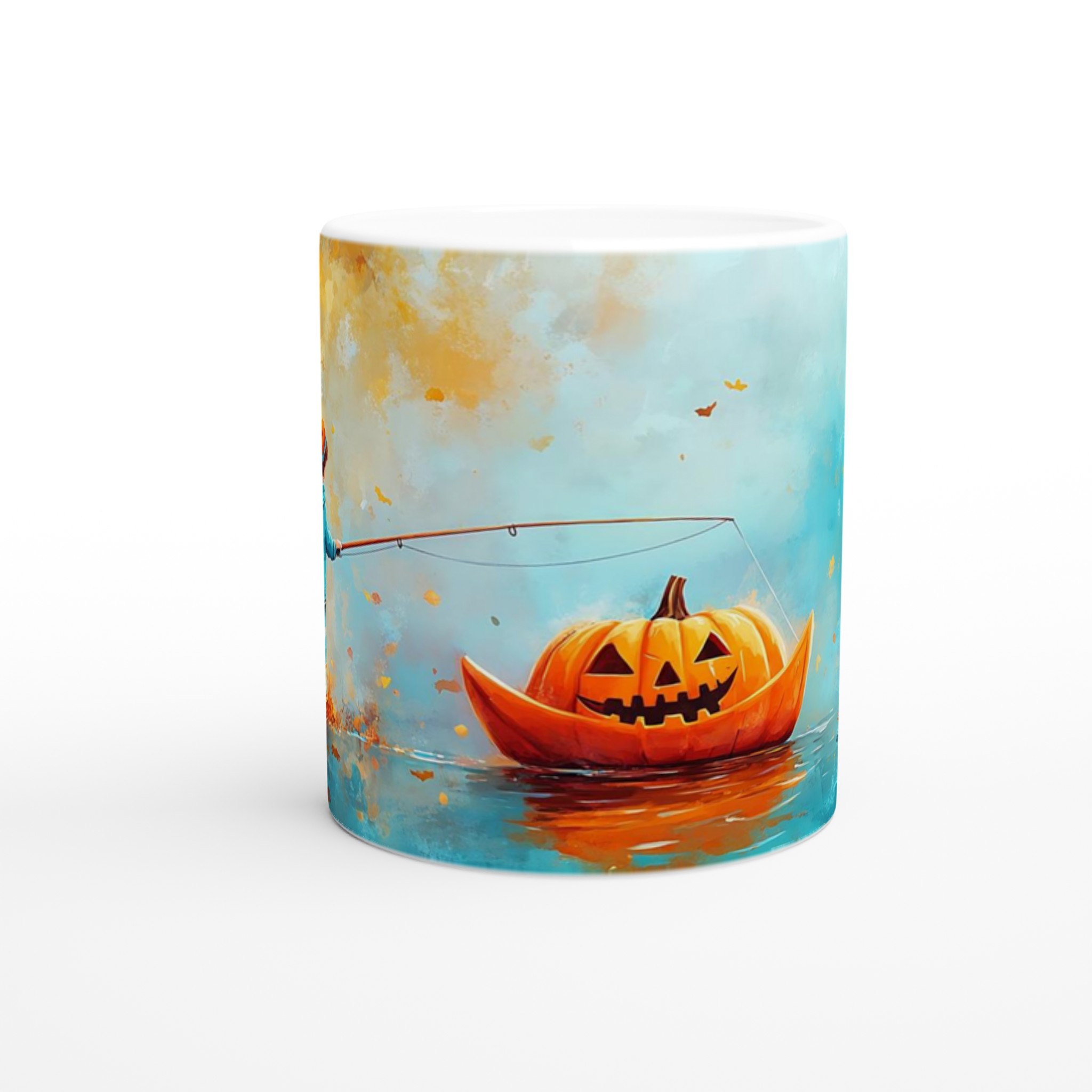 Magisk Halloween Mugg: Barn Fiska Pumpa i Höstfärger – Välj din Färg! 8 21df12e1-268e-4095-81a9-f514a6b3ea9e