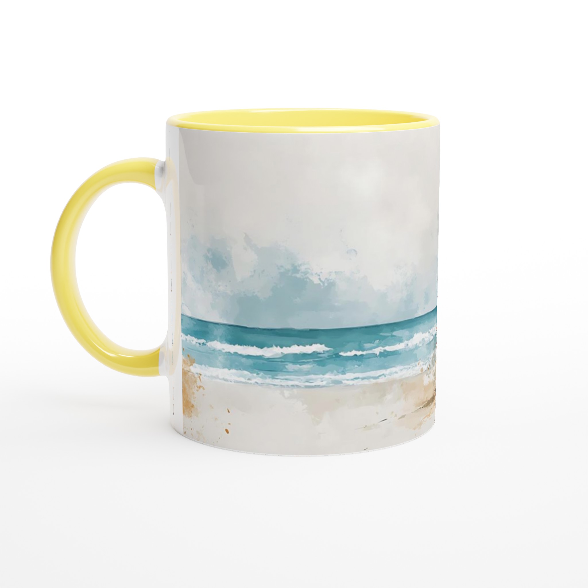 Semester & Strand Keramikmugg - 11oz, Levande Akvarellstil för Din Kaffestund 3 21fca451-c2ca-4b28-8b50-fe02397ebd01