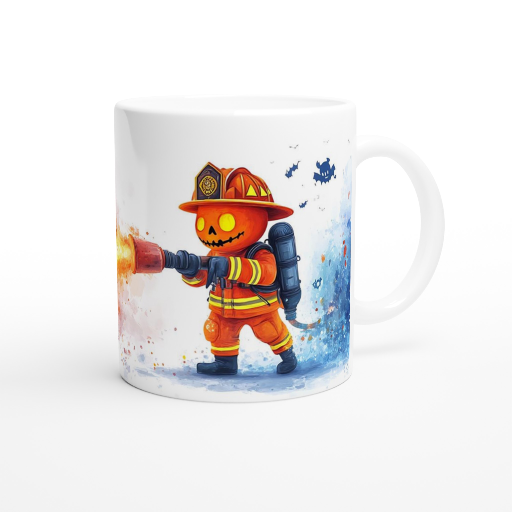 Busig Pumpa Brandman Mugg - 11oz Keramikmugg i ditt val av 7 färger 9 22024b0f-e1cd-43b4-9df0-1f381dccbe73