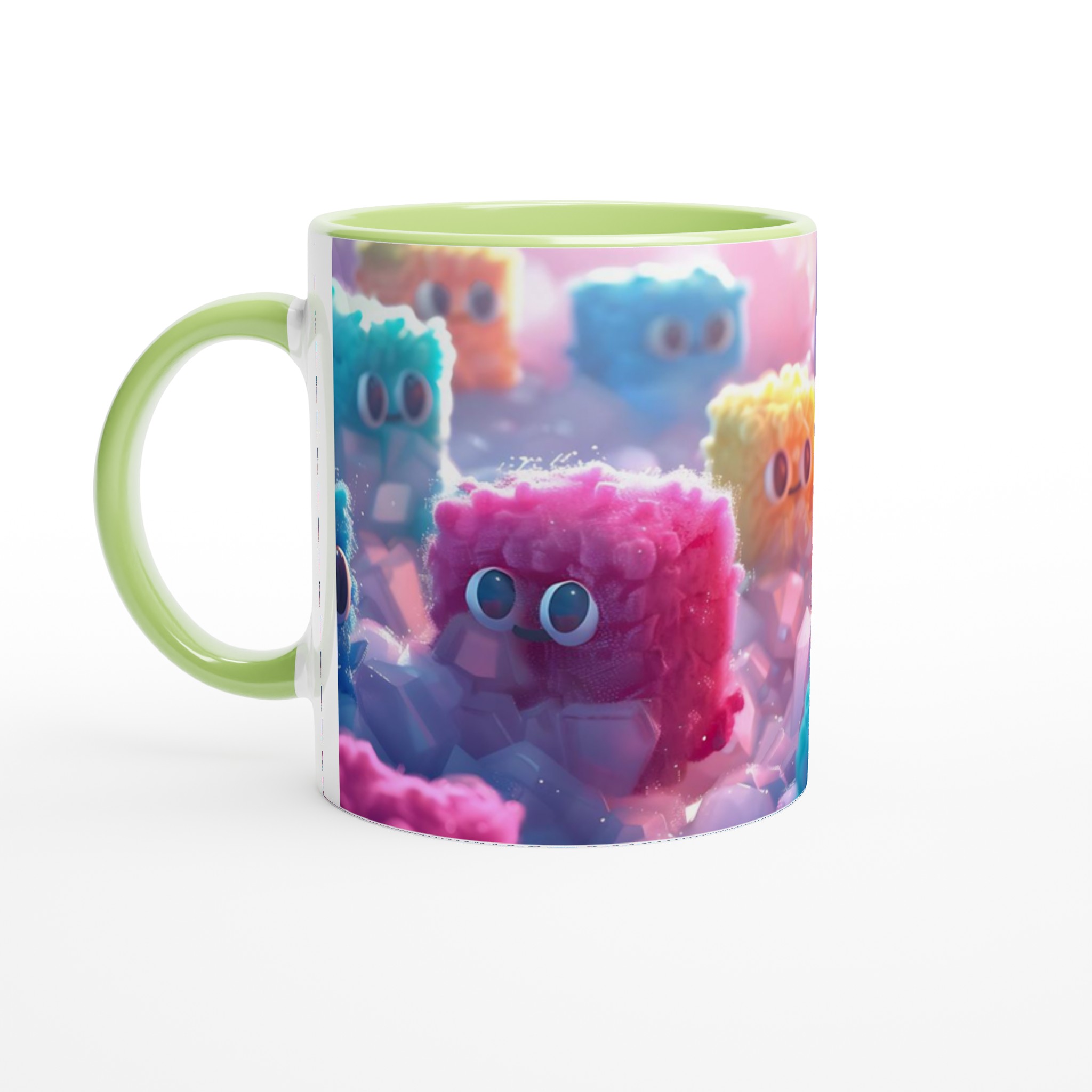 Färgglada, lekfulla Monster Mugg – 11 oz keramisk kopp i flera livfulla färger 7 222ff592-8b98-4a71-baf8-97dcf9a7e1c5