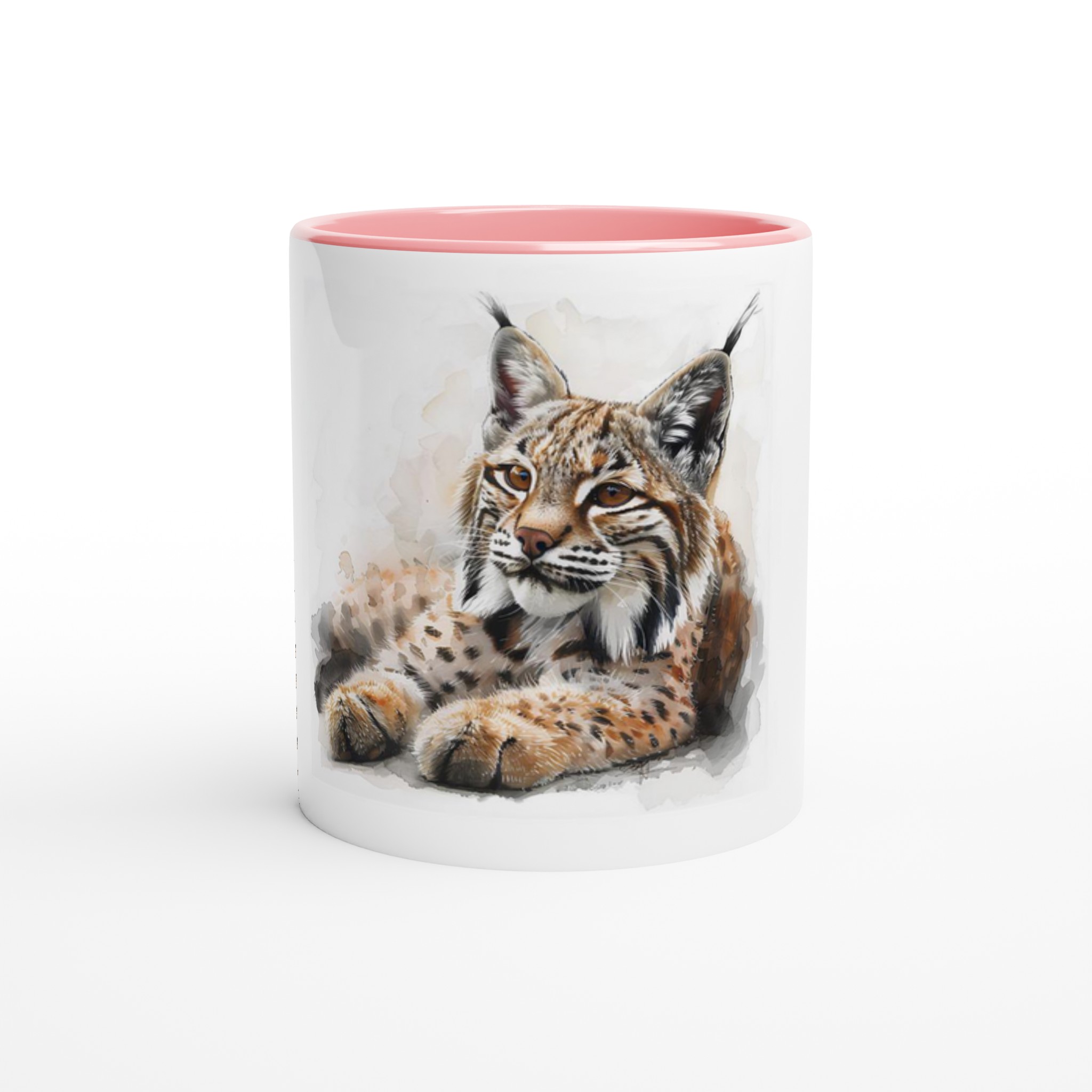 Vacker "Vild Lodjur" 11oz Keramisk Mugg – Färgad insida & handtag i ditt val av 6 djärva nyanser 3 22305ecb-57cd-4951-a574-ba327920dbbc