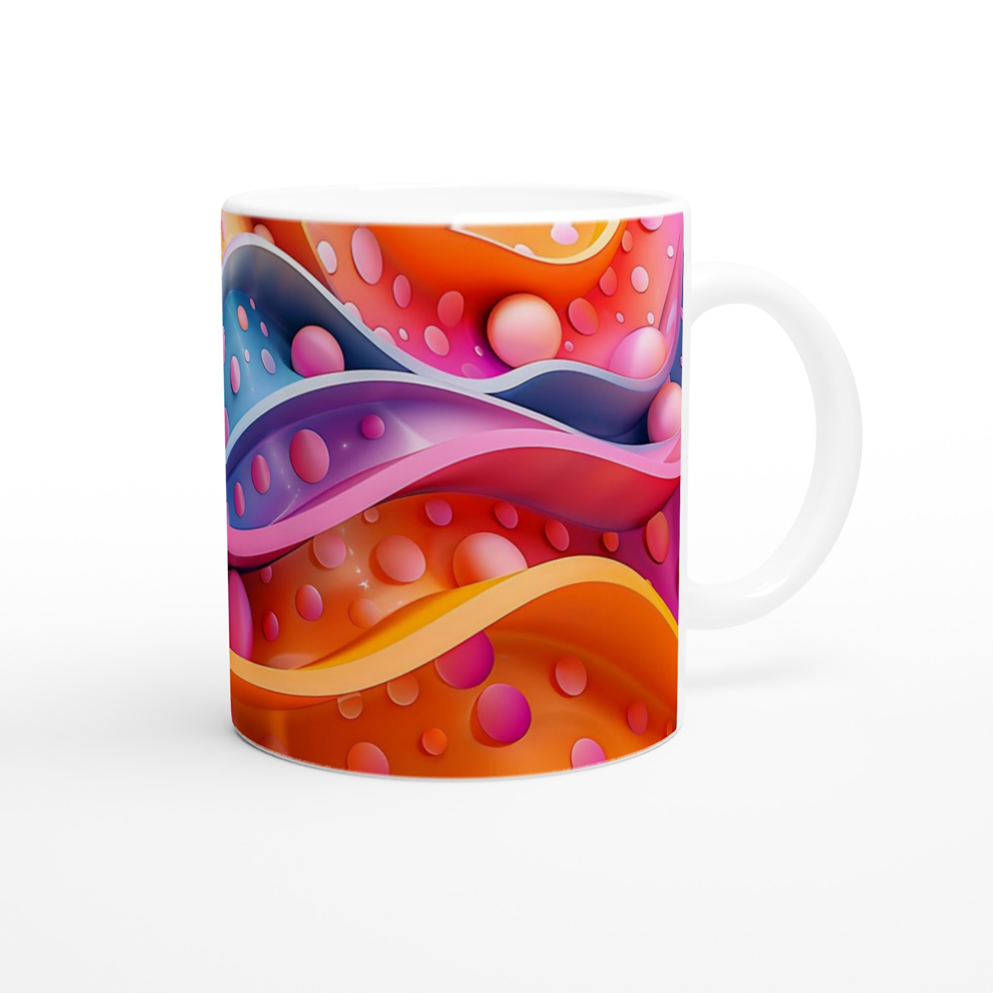 Abstract Swirls 11oz Keramisk Mugg - Välj bland 7 Livfulla Färger för Din Perfekta Kaffestund 9 22b7d827-1776-4314-b74a-0ec514a380b7