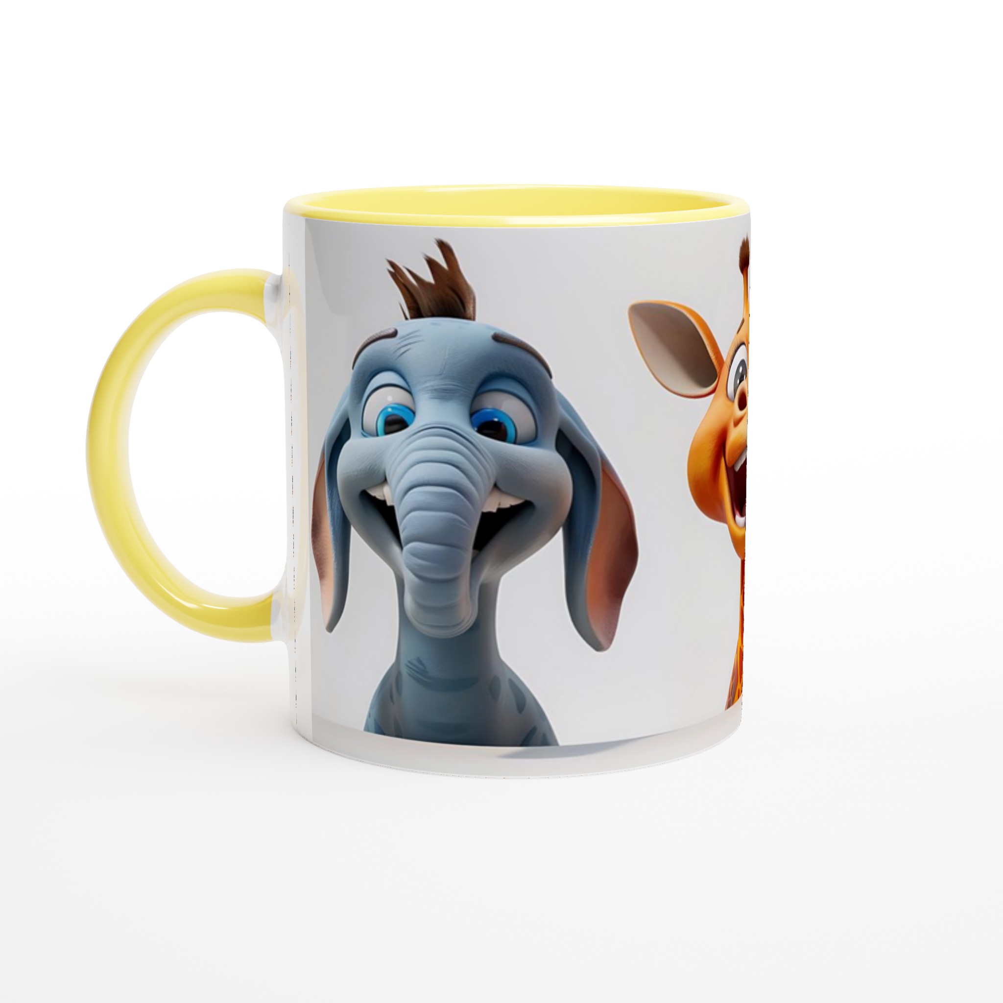 Glad Djurvänner Mugg – Välj bland 7 Livfulla Färger för Din Perfekta Kaffestund! 3 22e45e0e-9def-41c4-8108-d7fc33e33299