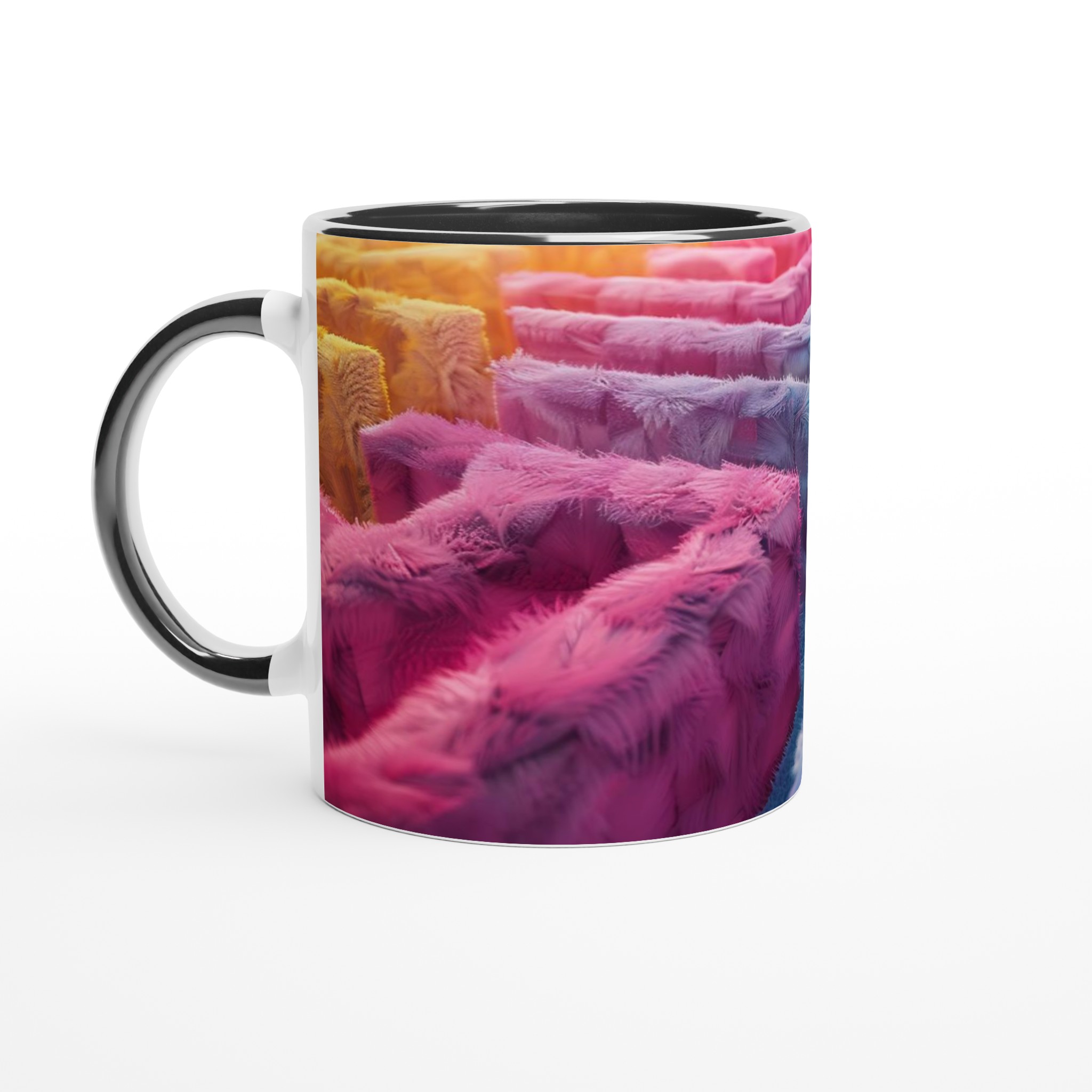 Färgglad Labyrint 11oz Keramisk Mugg – fluffig, lekfull design i sju livfulla nyanser 4 22fe165e-c856-47c3-ad32-624731f74c3d