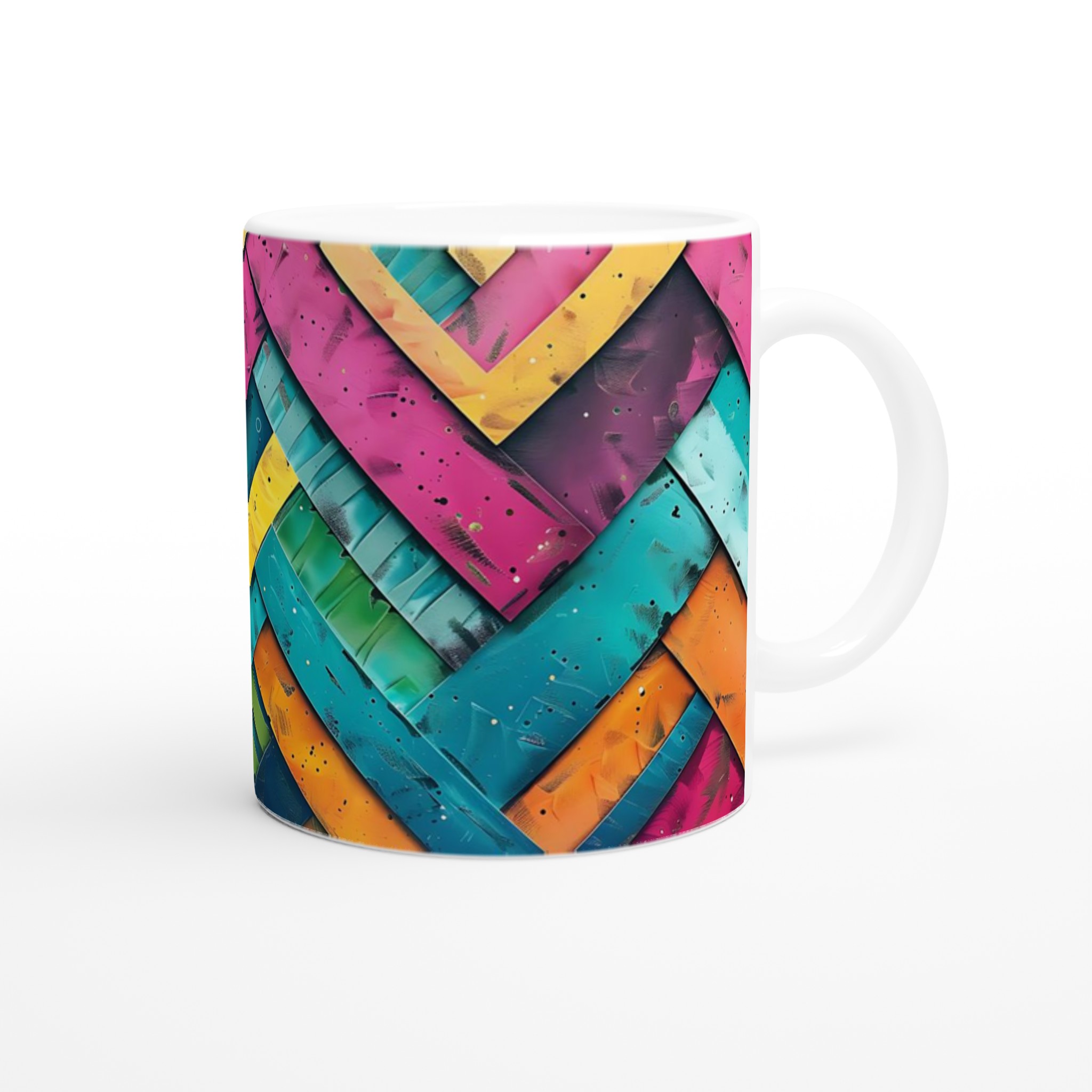 Färgglad 11oz keramisk mugg i sju levande nyanser – perfekt för din unika stil 9 23373634-71c3-4247-9b29-3da256c7e7d1
