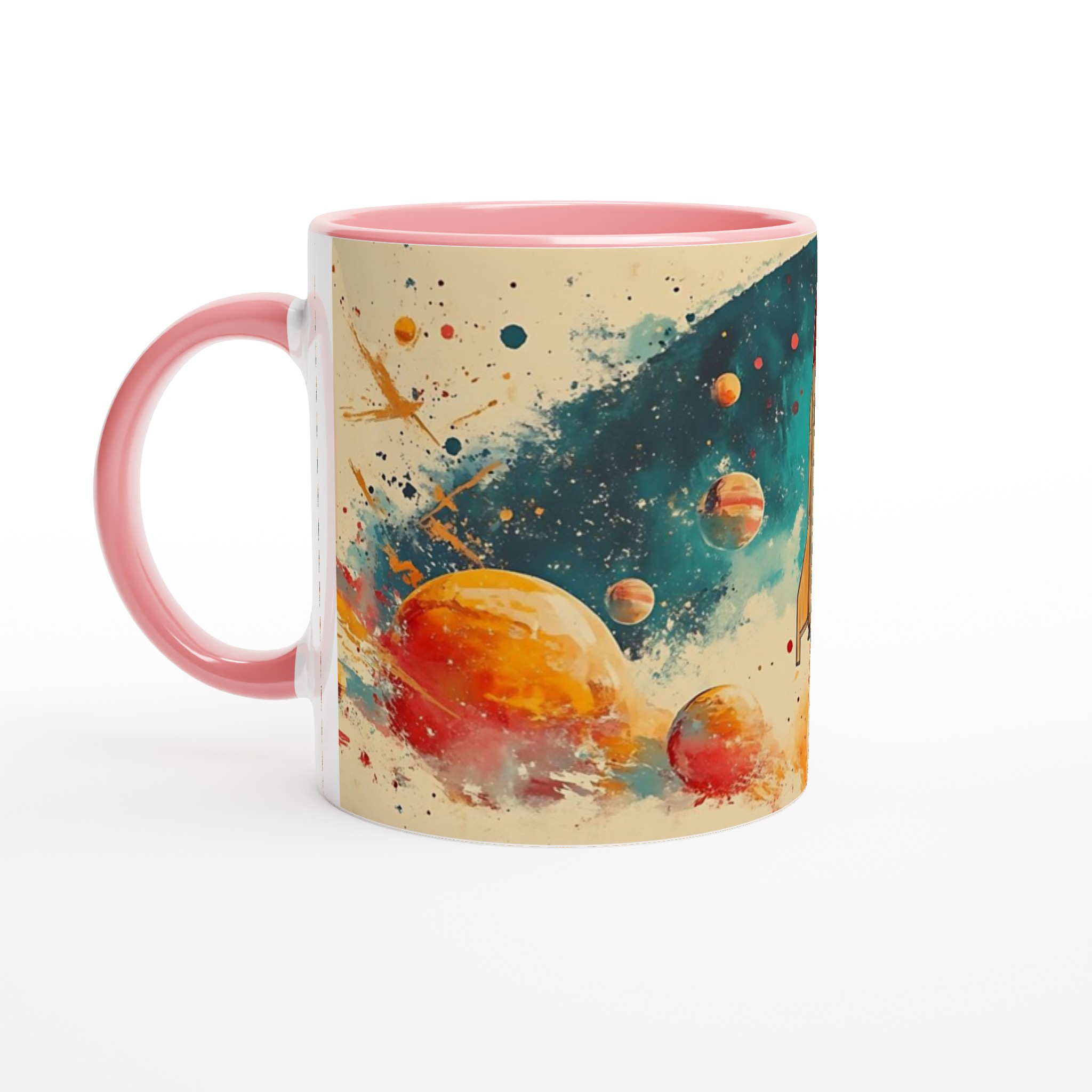Färgglad Rymdraket Keramisk Mugg – 11 oz. för Äventyrliga Själar 6 23425479-35ab-463e-ac08-e793897cab2e