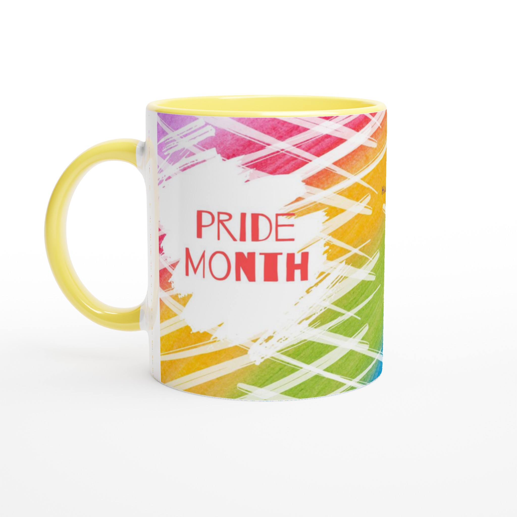 Vit 11oz keramisk mugg – fira Pride Month med färgstark stil i sju keramiska nyanser 3 2348e931-806d-4f7a-af84-0906d26c25dd