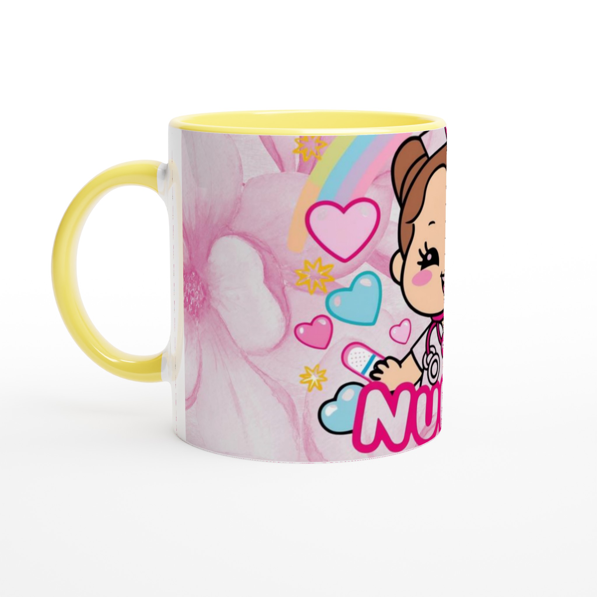 Charmig Ceramic Mug 11oz med Söthet och Nurse Theme – Välj Bland Sju Färger 3 235fe1b0-6830-4ad2-b402-ef3d3bf96d33