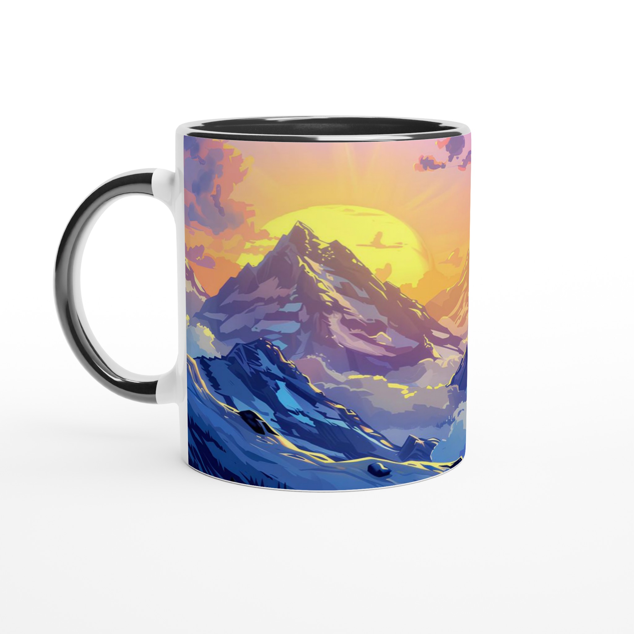 Alptoppar Solnedgång – 11oz Keramisk Mugg för Äventyrslystna 4 237dc6e5-3d17-4549-af87-17cbc68038d2