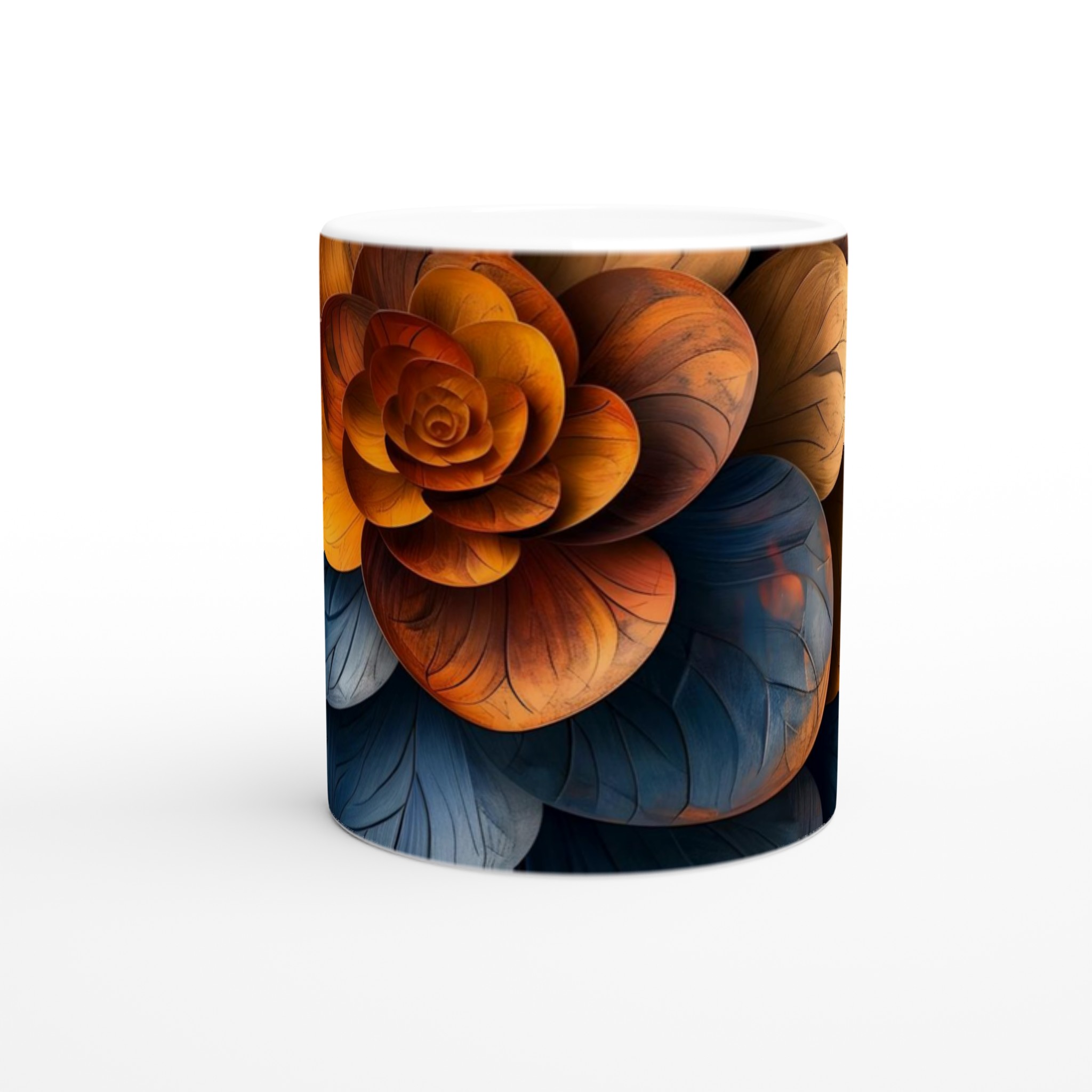 Vit 11oz keramisk mugg med varm höstinspiration och valfri färg 8 239e5246-3f2c-494a-99ef-8d2430517951