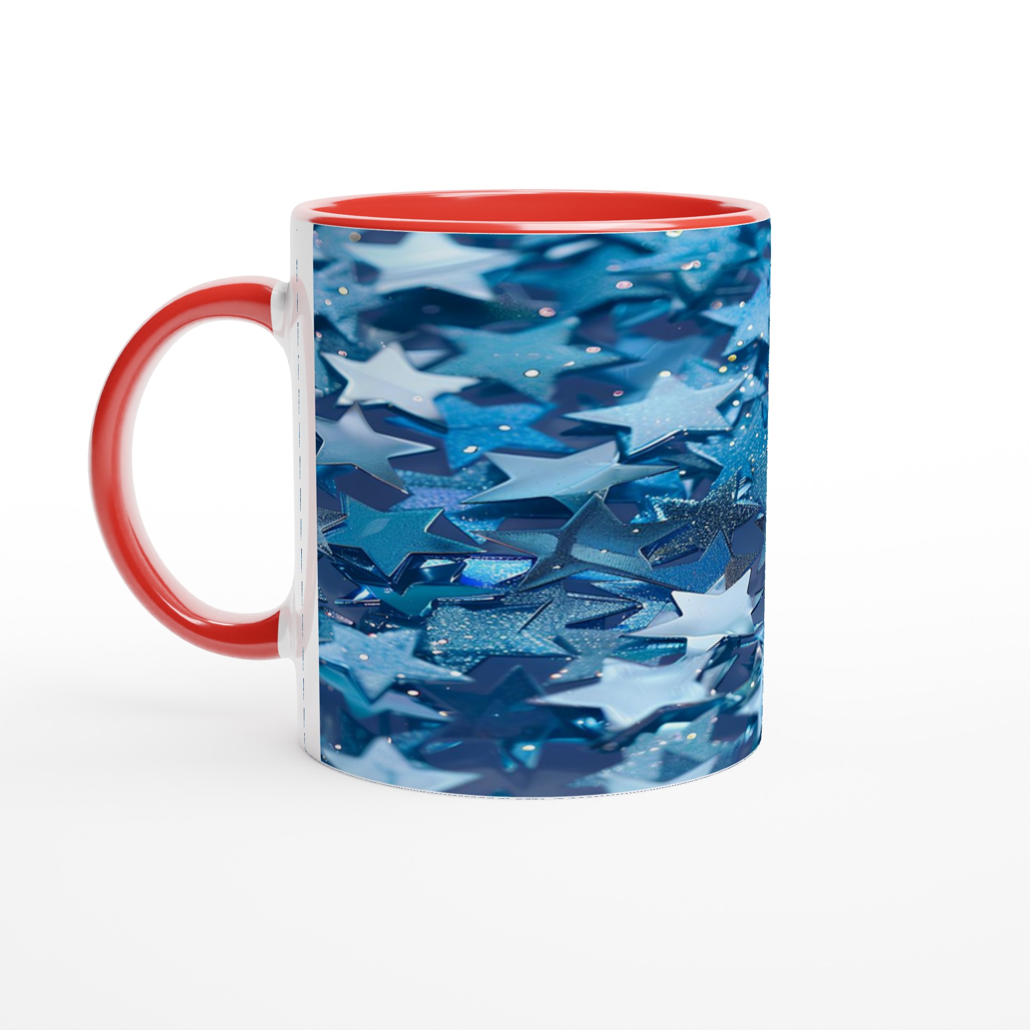 Stjärnklar 11oz Keramisk Mugg – Dröm dig bort med glittrande blå stjärnor i din favoritfärg! 5 23e544e8-7da6-4527-886a-db8a65de4e48