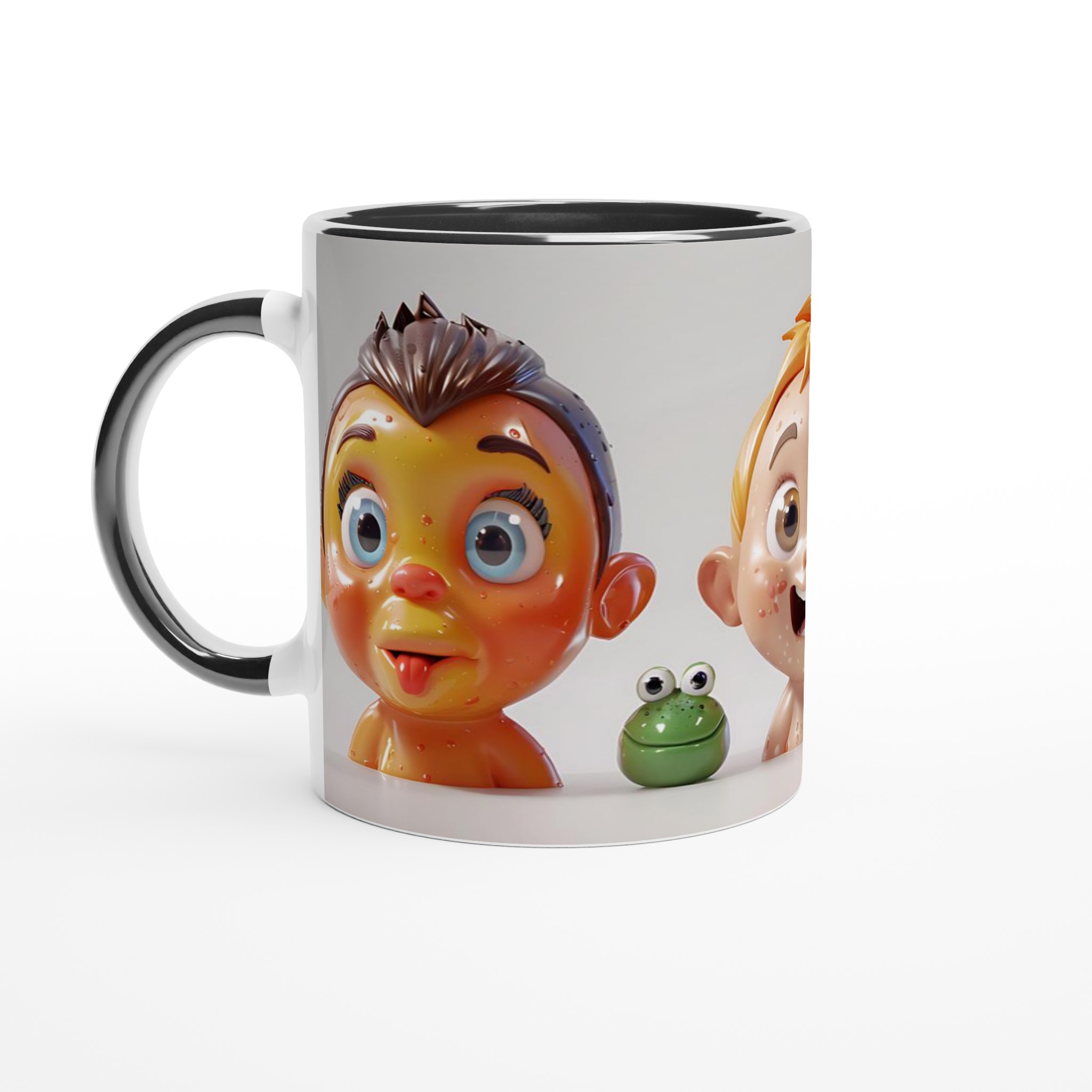 Charmig "Cute Babies" 11oz Keramikmugg – Perfekt Gåva i Valfri Färg! 4 2501529d-07d9-48f8-9ecf-d917bd0d2659