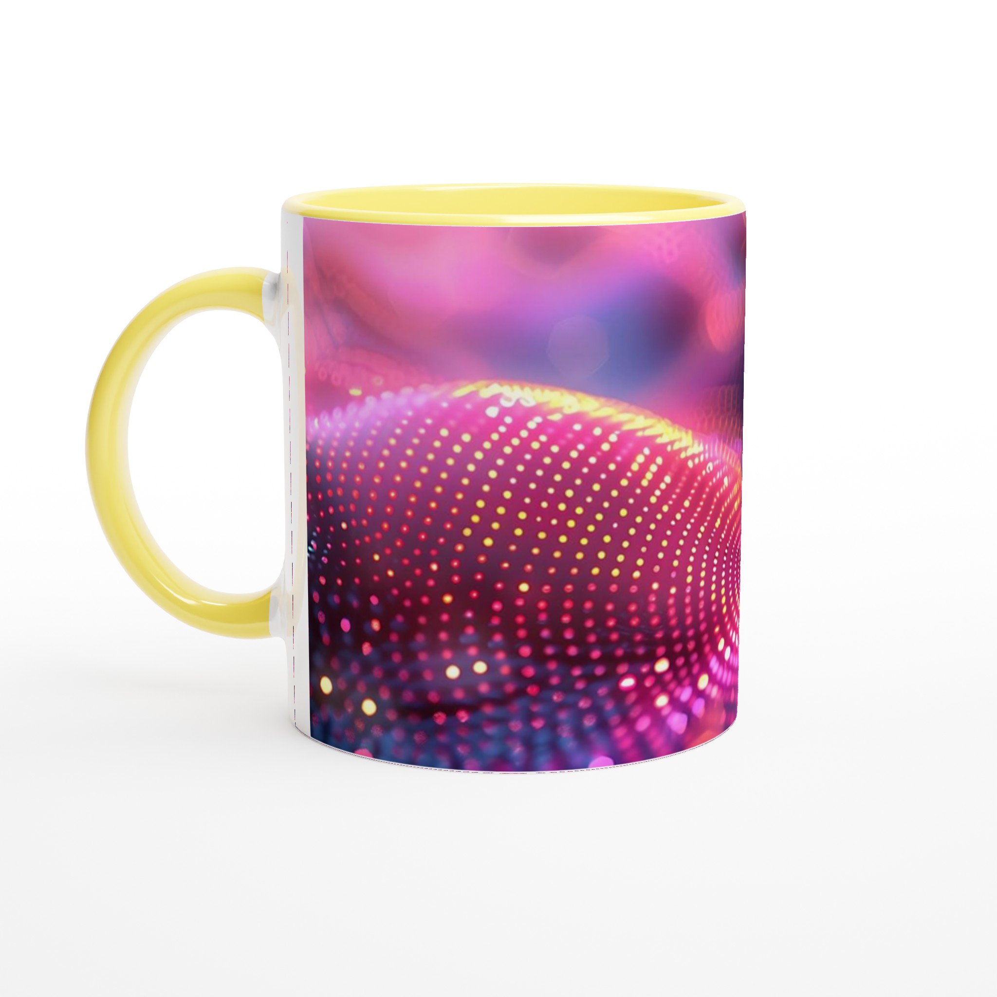 Glödande Neon Design Keramikmugg - 11oz, Perfekt för Livfulla Drycker 3 25fc4a6b-0b6e-4f9a-a693-344d6e700b1a