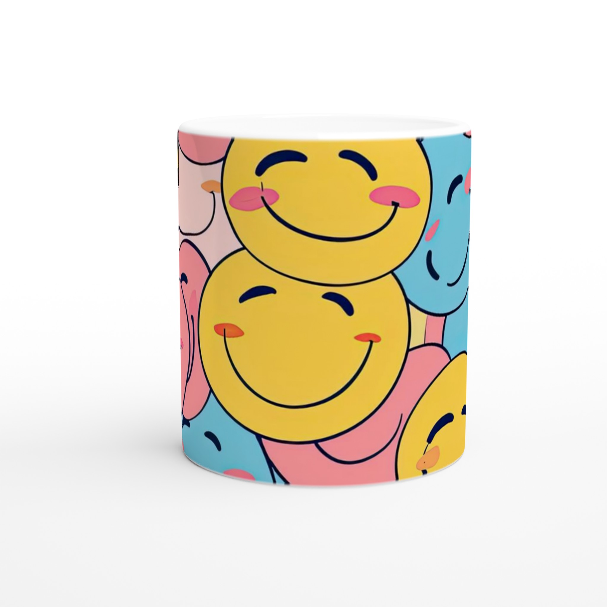 Glad Pastel Smiley Mugg – Personlig Keramikmugg för Varje Leende, i Sju Sprudlande Färger 9 26619184-2a23-42c1-862e-672afecc0884