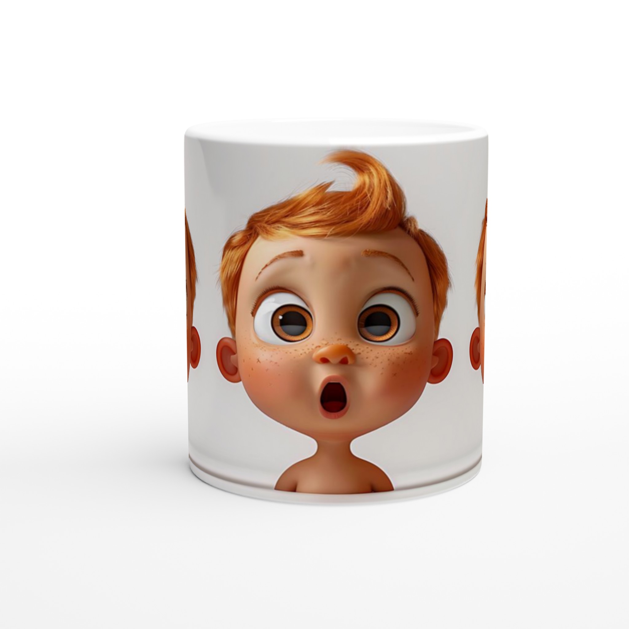 Förbluffande 11oz Keramisk Mugg – Med Charmiga 3D-Babyansikten i Ditt Val av Färg 8 26745274-a849-4351-97e6-941c1b7edb07