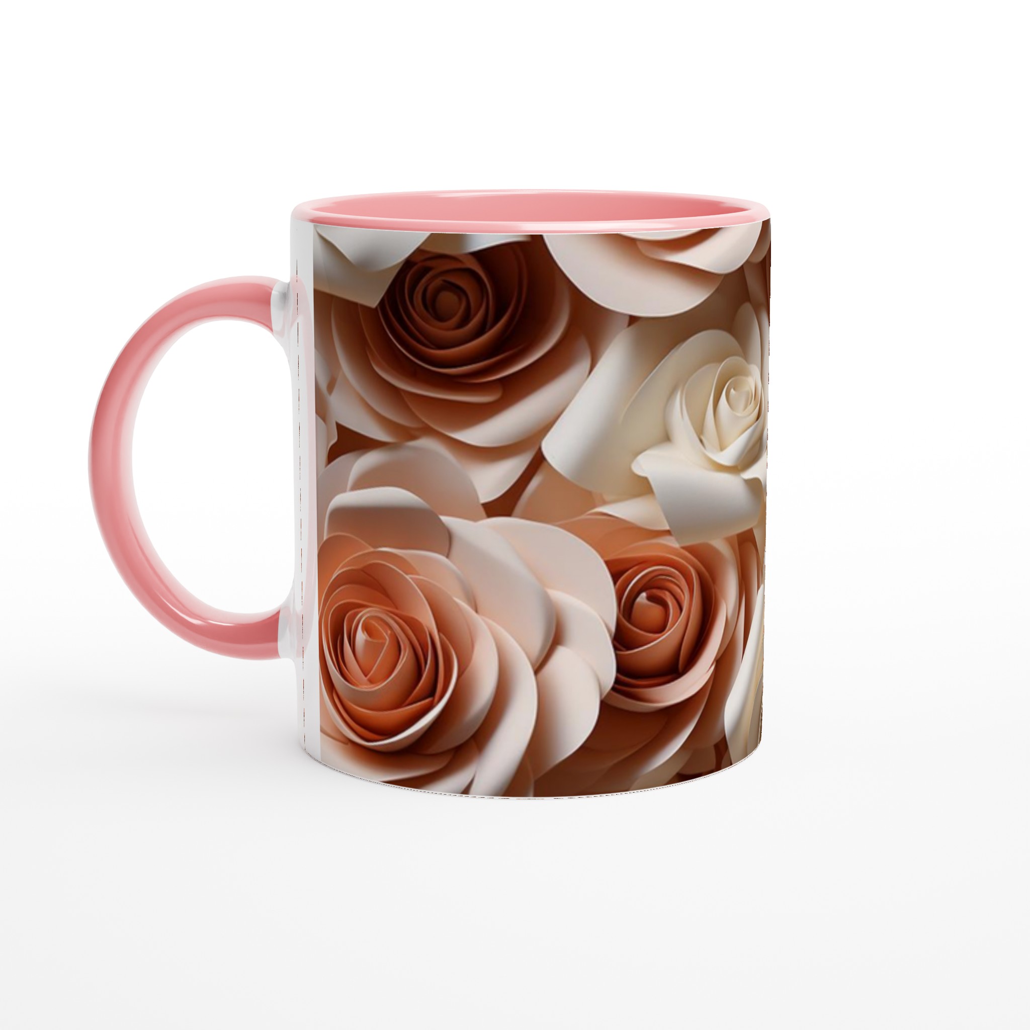 Elegant Vit 11oz Keramisk Mugg med Valfri Färg – Perfekt för Ditt Favoritmotiv 6 26a18b44-6038-46b5-880f-ec68ffb41052
