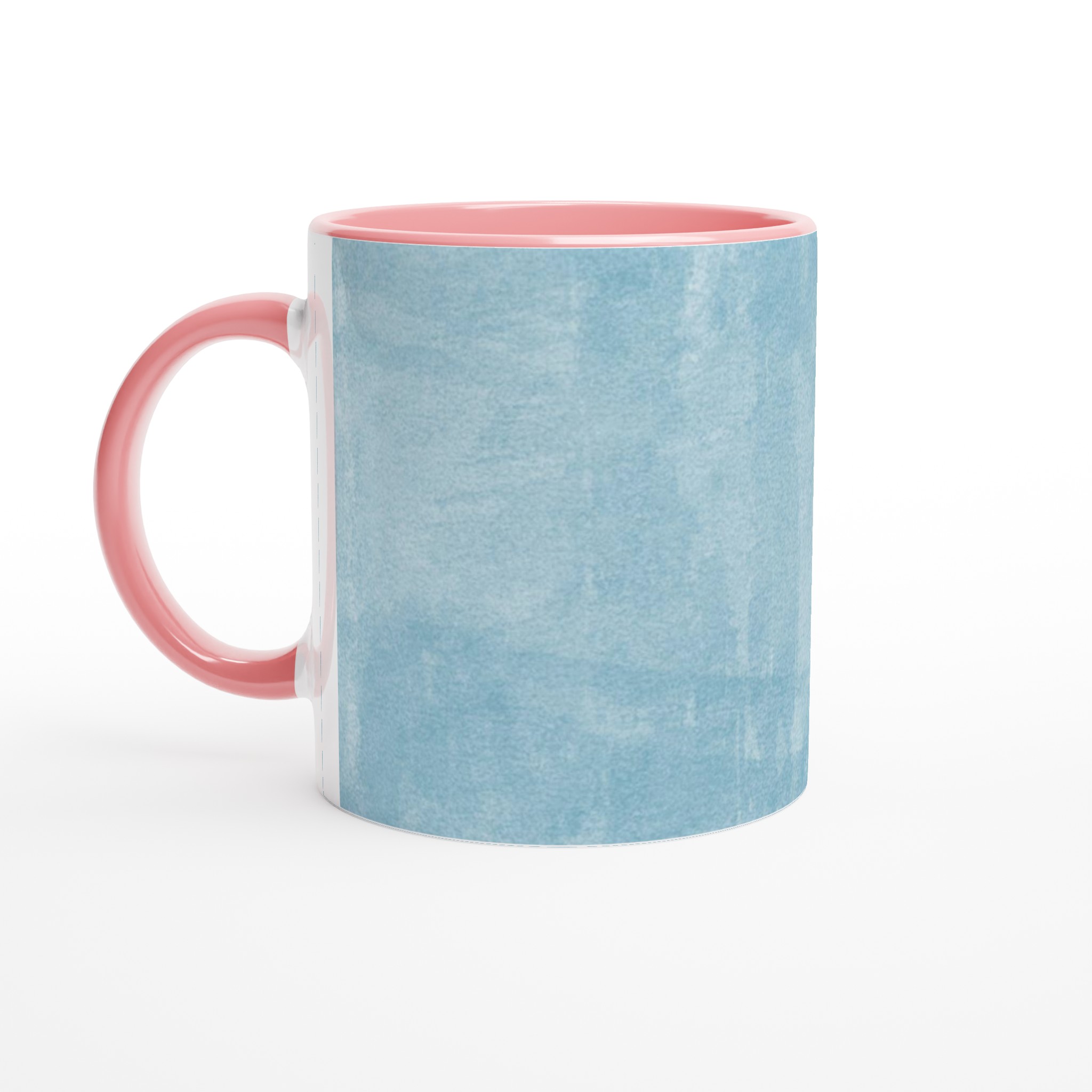 Vit 11oz keramisk mugg med kaxig fiskdesign – välj din favoritfärg i sju nyanser 6 26a31f8b-8d70-4ae7-8039-e436bcda1c03