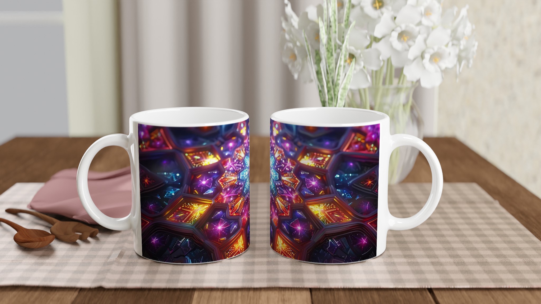 Kosmisk Kalejdoskop Mugg – Upplev Magin med Din Favoritfärg! 10 26b6969e-a939-4adf-b7bc-53fbf10e2455