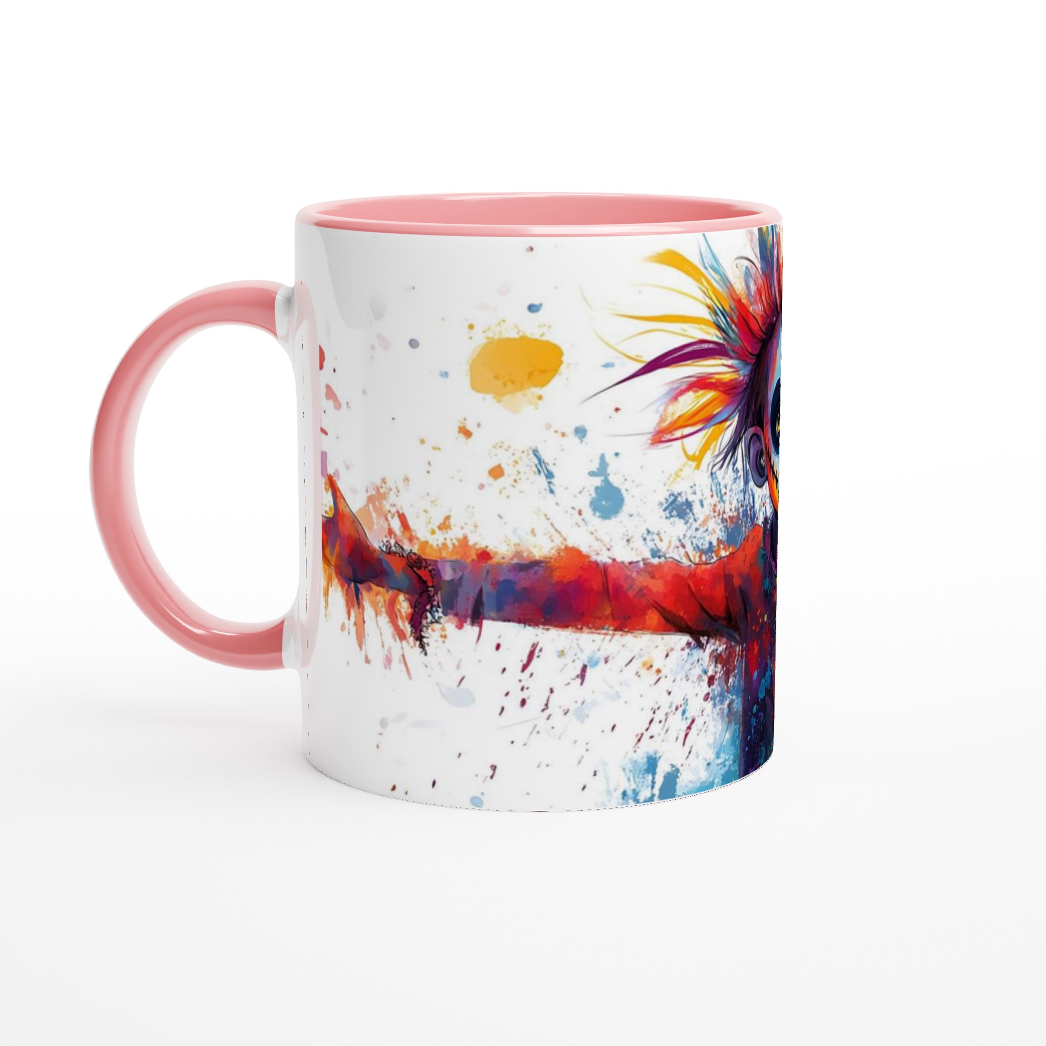 Färgsprakande Sugar Skull Keramikmugg – Utforska din Kreativitet med 7 Livfulla Färger! 6 26c47048-72d0-4645-9e48-289bb68b9c38