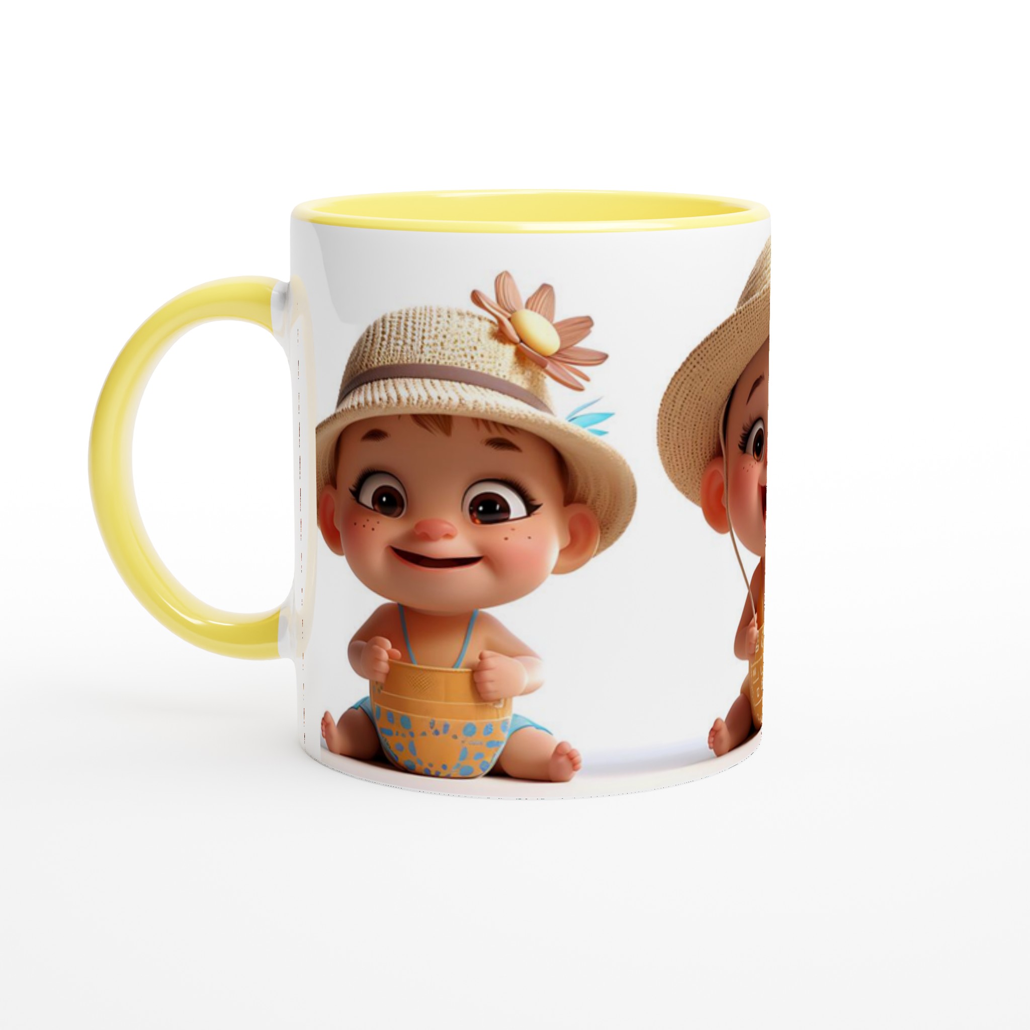 Söta "Små Sommarbarn" Mugg – 11oz Keramikmugg för Glädjefyllda Stunder 3 276a43c3-b8e3-4de8-b61b-4f6b222071b4