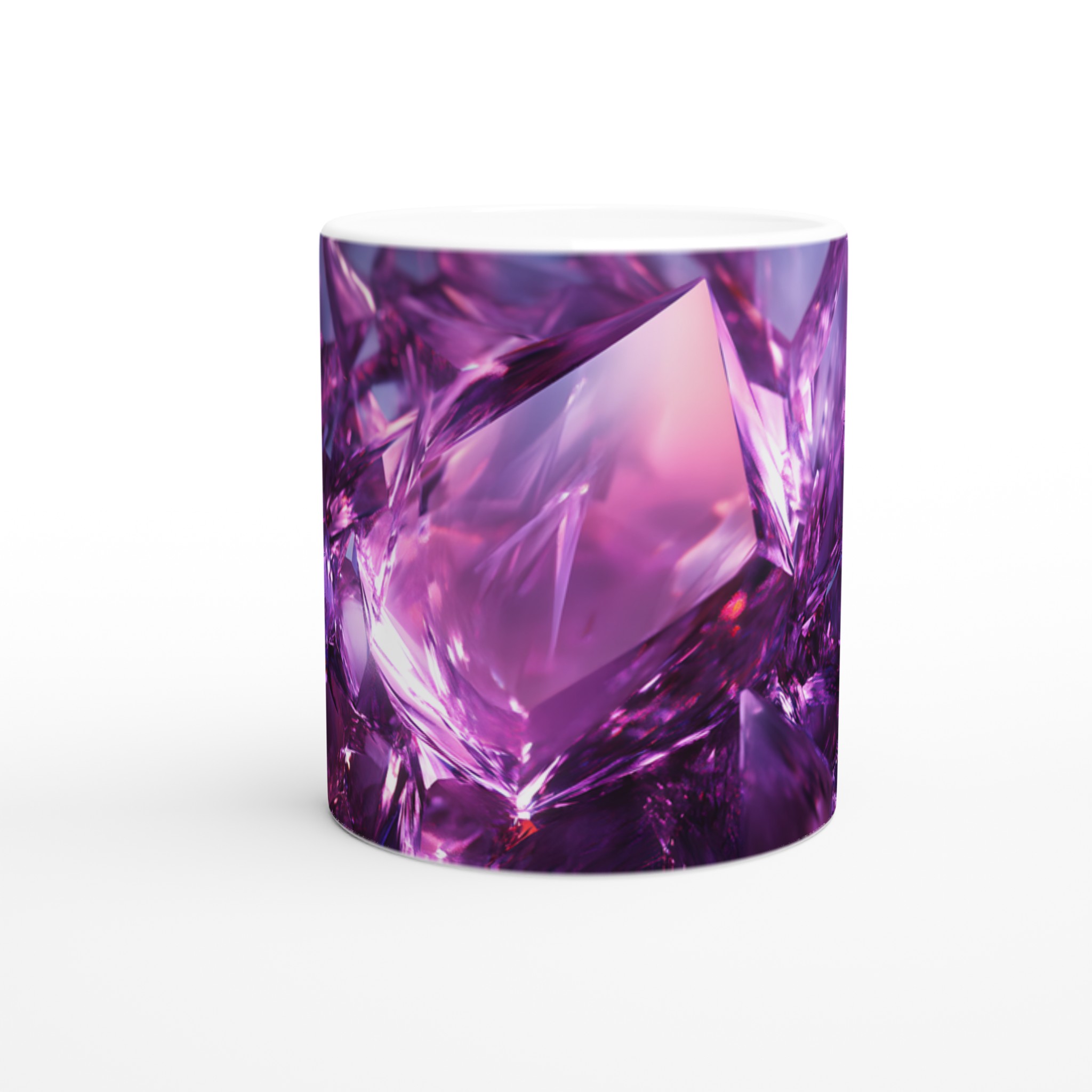 Ametistglans Keramikmugg - 11oz i Valfri Färg - För Kaffe, Te & Varm Choklad 8 278e314a-2cc5-4577-ac73-1cee405d5f23