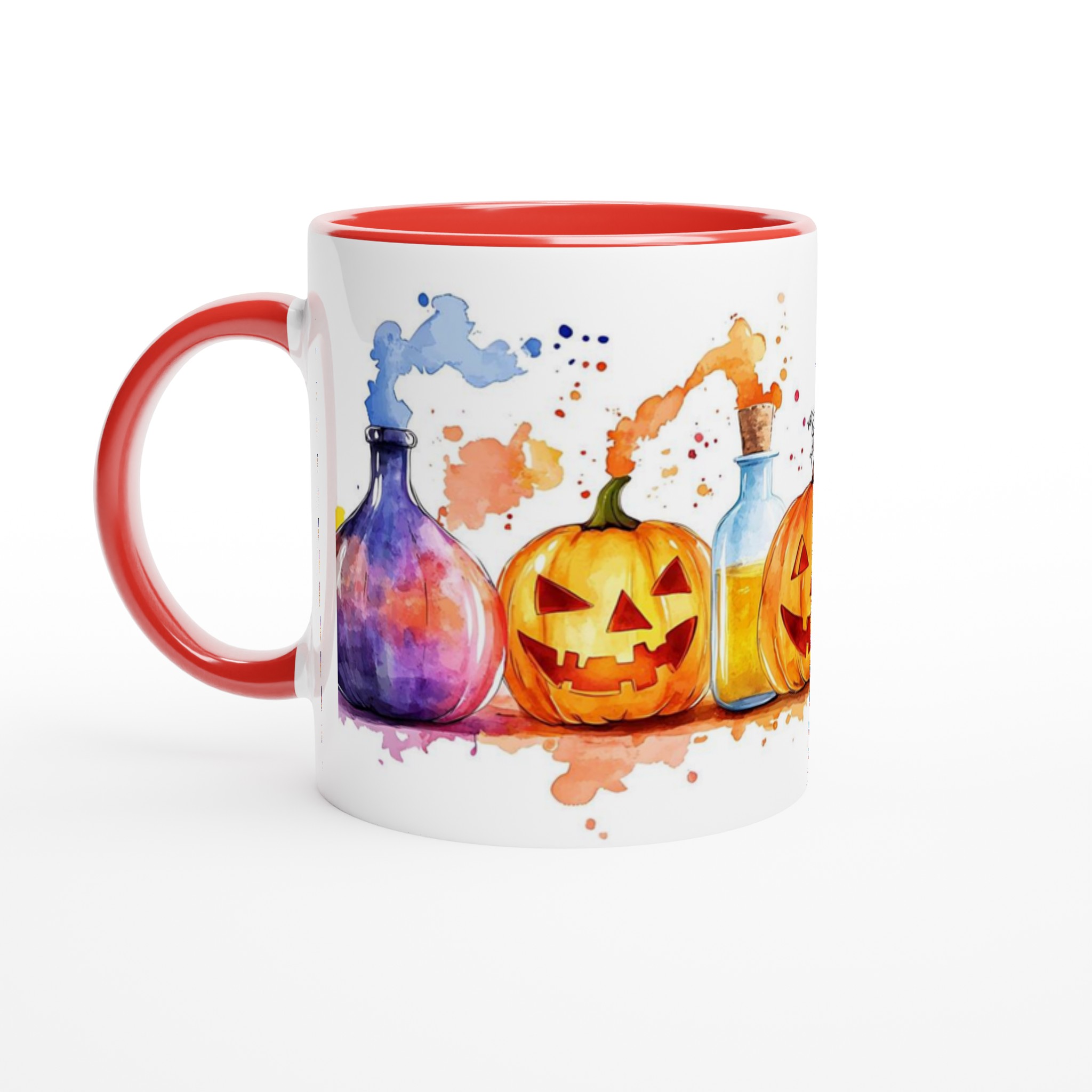 Spooky Brews & Happy Pumpkins – Färgstark Halloween Keramikmugg i ditt val av 7 nyanser 5 27a00196-5ad0-4d28-ac51-ef0d5f0b0bfe