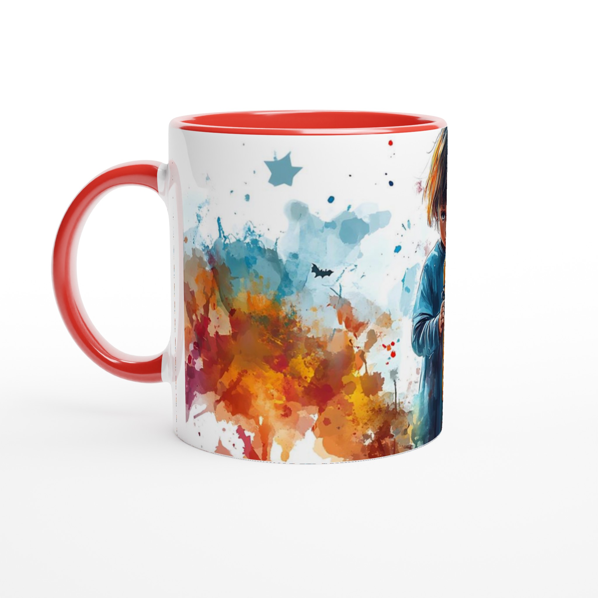 Mystisk Akvarell Halloween Mugg - Personlig Keramisk Kaffe- & Temugg i Valfri Färg 5 27b0779d-19e9-4bbe-a710-ae2e563bb97d