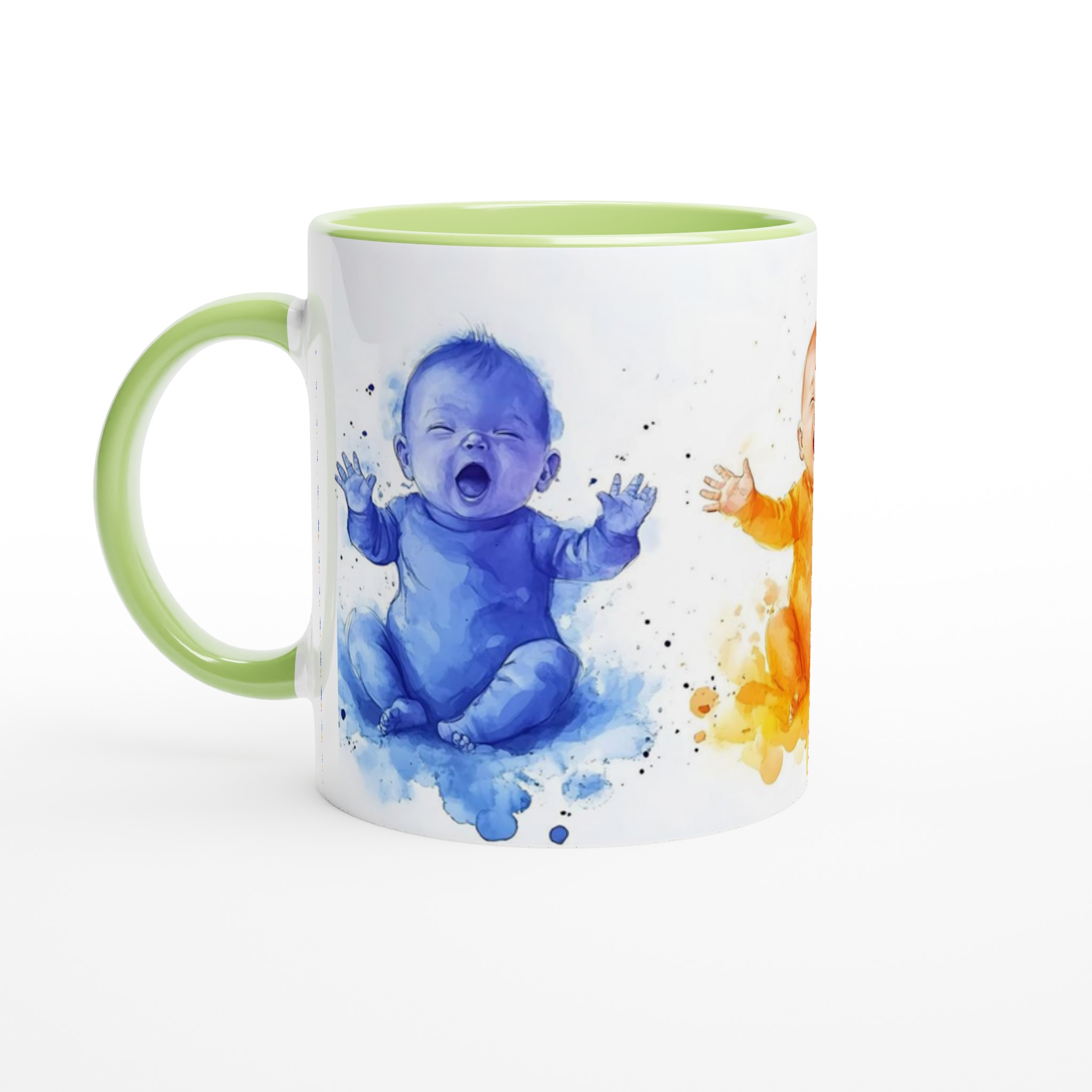 Baby Charm Mugg – Akvarellglädje i 7 Livliga Färger 7 27d05d15-297c-4246-9877-56e493b4c390