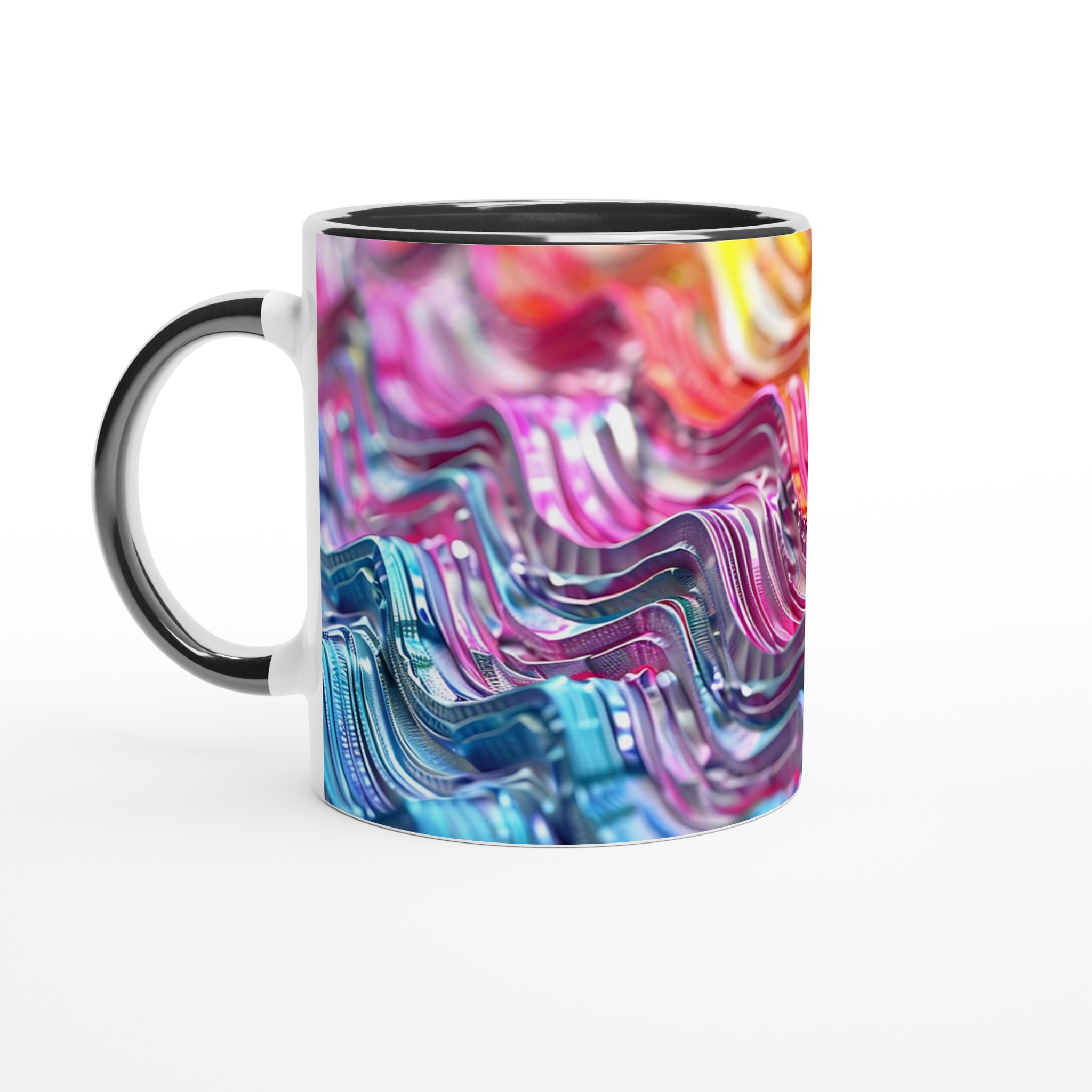 Abstrakt Vågmotiv 11oz Keramikmugg – Din Kaffestund, Din Färg! 4 2810ff50-e91c-483e-bbae-72e0fa49df1a