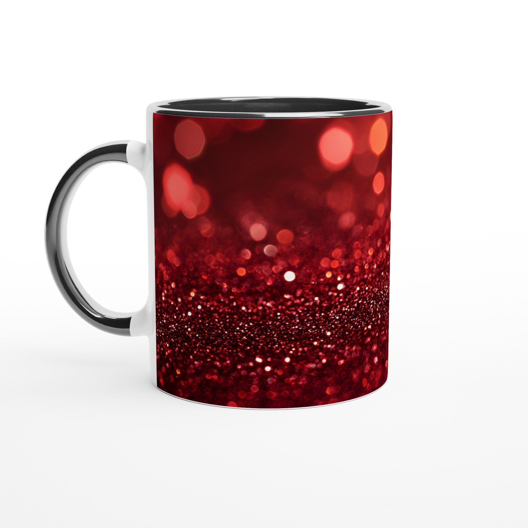 Glittrande Röd Julmugg – 11oz Keramikmugg för Festliga Drycker i Valfri Färg 4 287f0fc7-7e3f-4ca6-9386-754504ced895