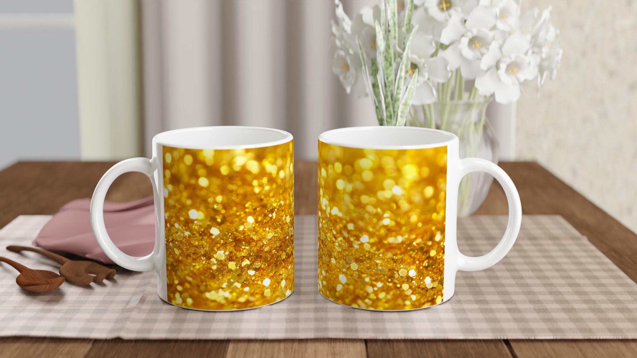 Guldglänsande Keramisk Mugg – 11 oz För Din Favoritdryck i Strålande Färger 11 28b6339e-175f-4627-8dac-832f62f0653b