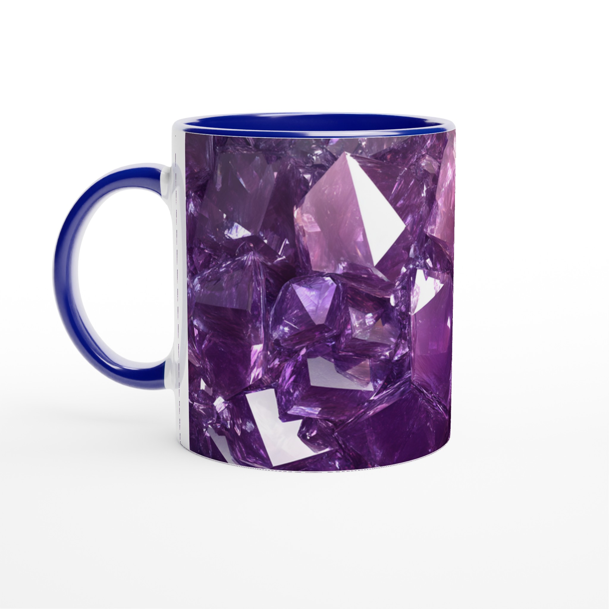 Ametistglänsande Keramisk Mugg – 11oz Kristallklar Design i Flera Färger 2 28d6074a-3a08-41a2-b3ea-79b03525bdf8