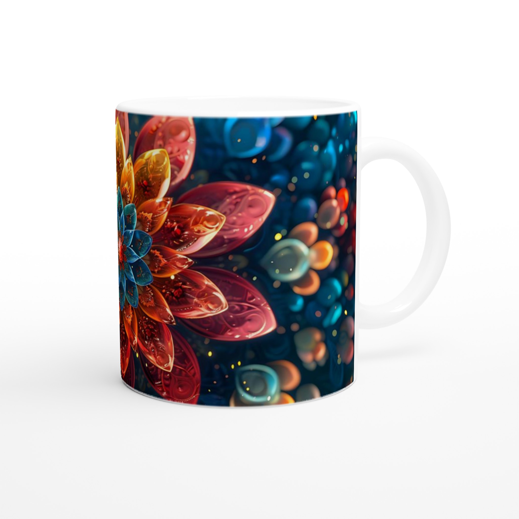 Abstrakt Mandala Magimugg – 11oz Keramisk Mugg för Konstälskare, Välj Din Färg! 9 28d6c620-737b-4db4-beed-114f6a067f1d