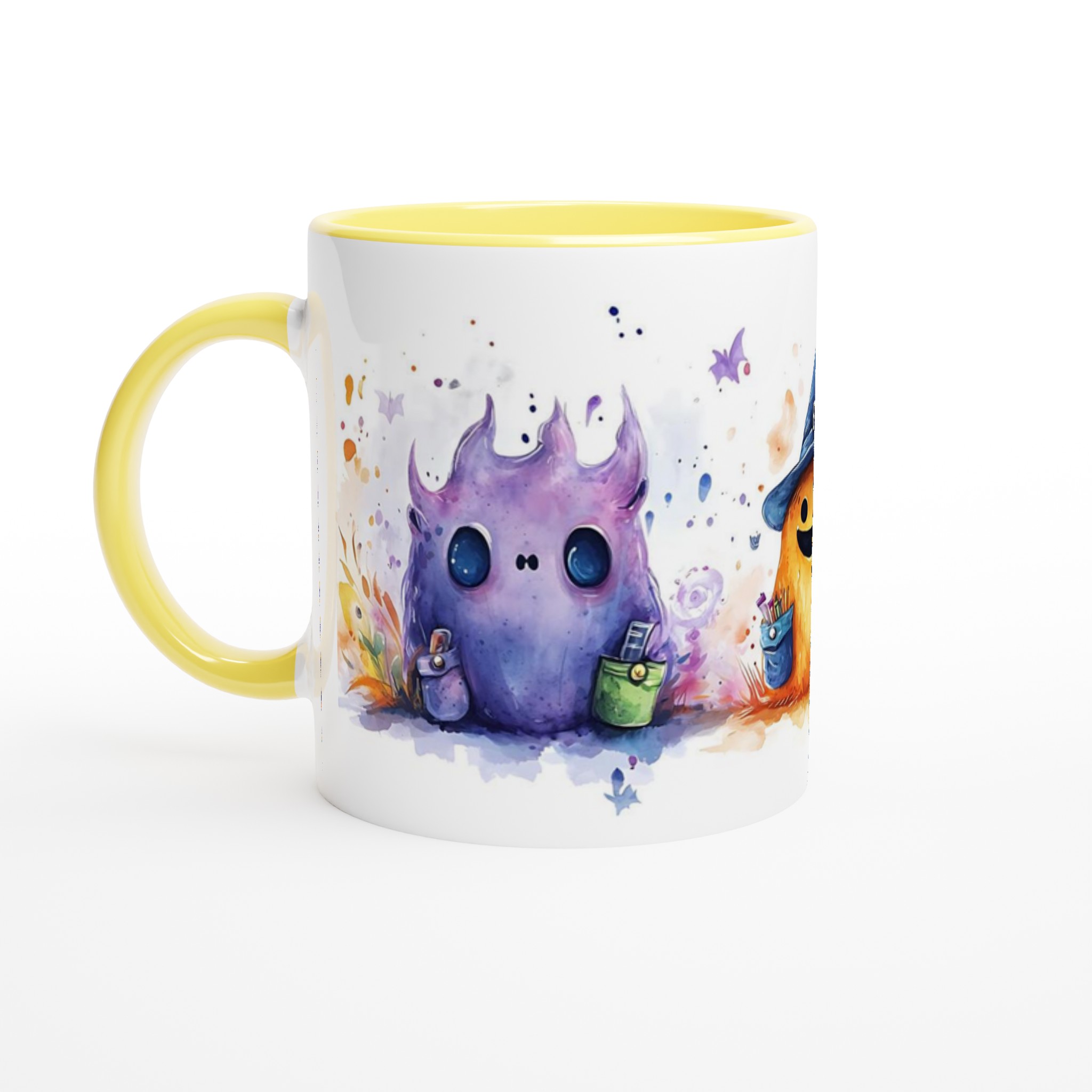 Förtrollande Söta Monster Mugg – Vit 11oz Keramisk Mugg för Kreativa Själar 3 28df684a-2802-4bd5-8944-f980af6cf467