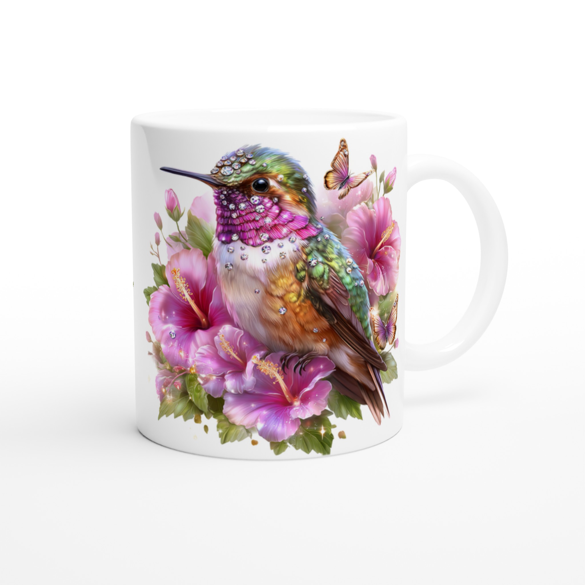 Glittrande Kolibrimugg – Vårblommor & Fjärilar i Premium Keramik – Välj Din Färg! 9 2917cb81-b51f-4c31-a0dc-984ff63b0b33