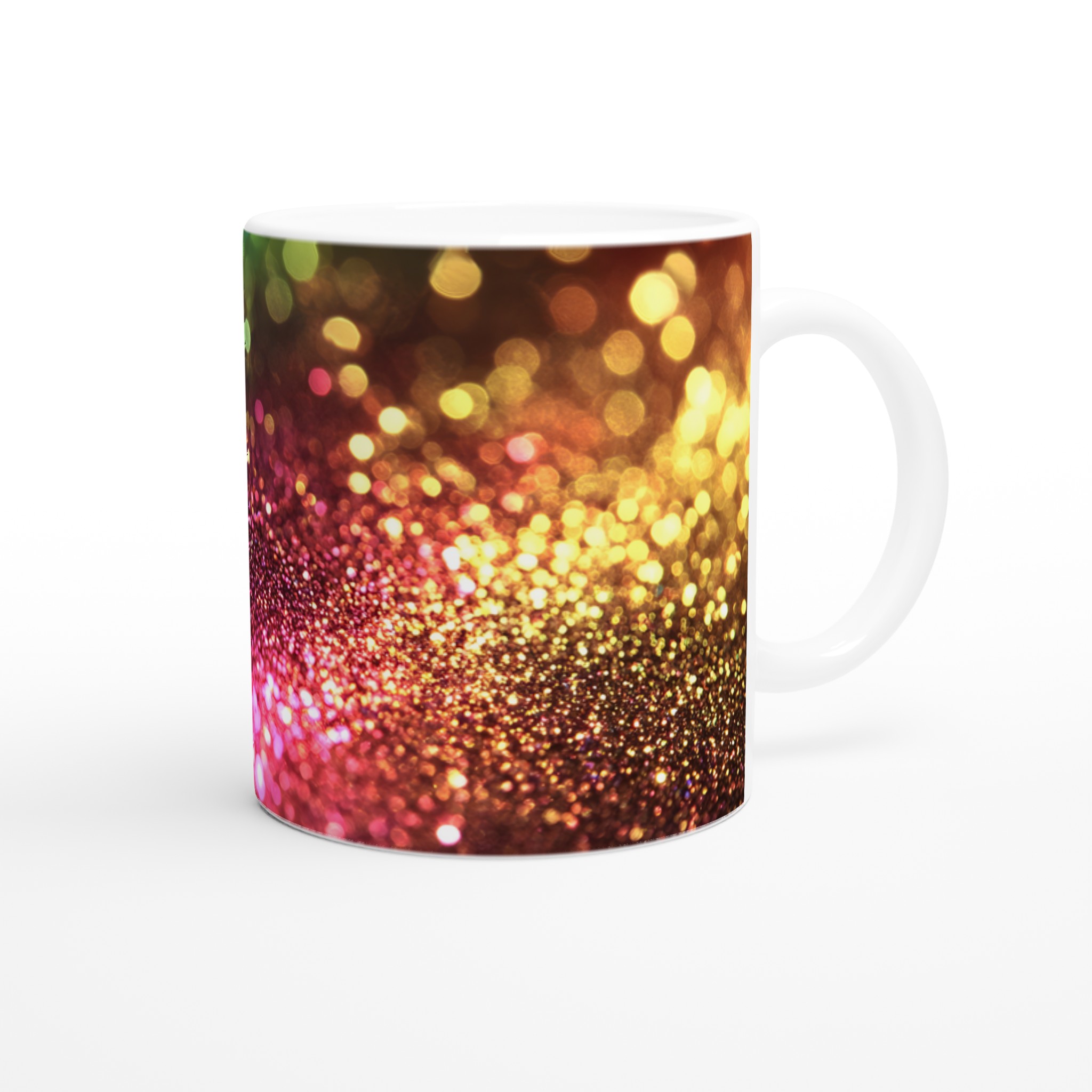 Glittrande Regnbågs Keramikmugg - 11oz Favoritmugg i Valfri Färg! 9 29383a40-0a68-406b-ac58-f5090efe7bb4