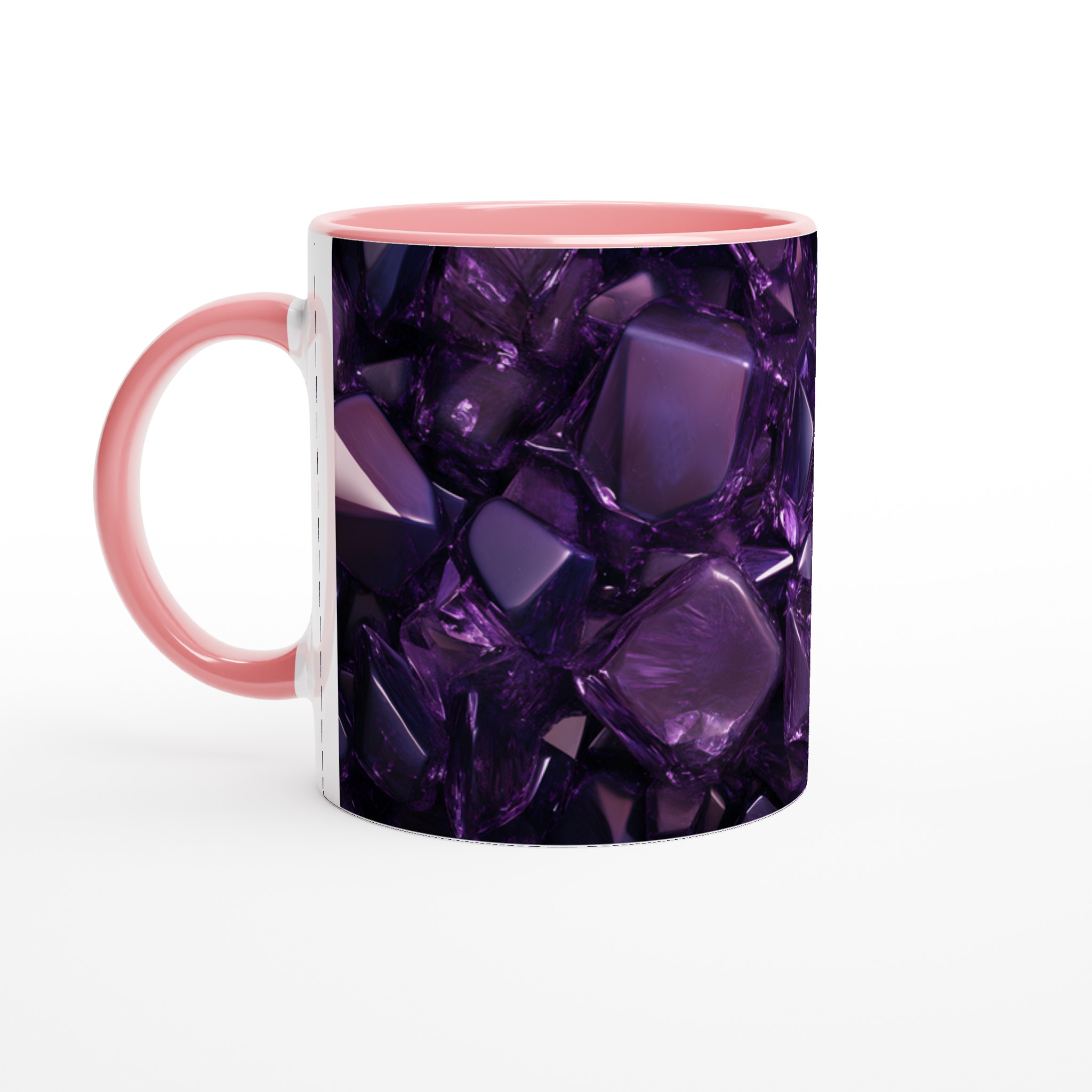 Lyxig 11oz Keramisk Mugg: Kristalliserad Lila Skönhet för Din Frukost & Fikastund 6 29738497-e55f-493d-934f-fd39635301e4