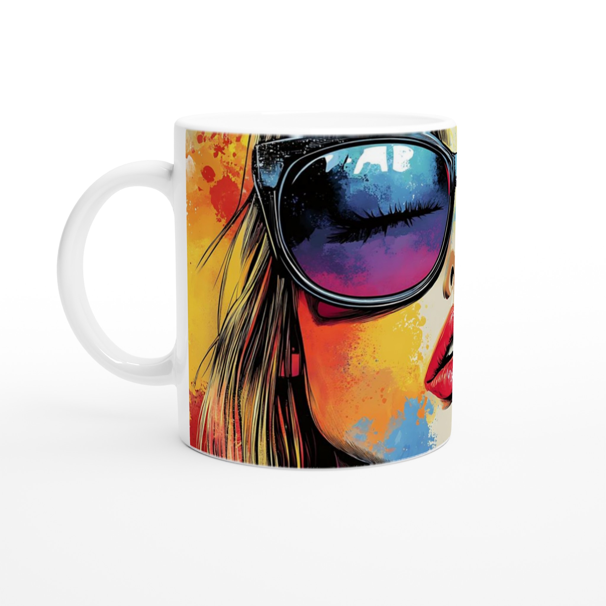 Pop Art Diva Keramikmugg – Välj din färg! 1 297d4ac4-4f9d-42ee-a6fd-41c24e46d960